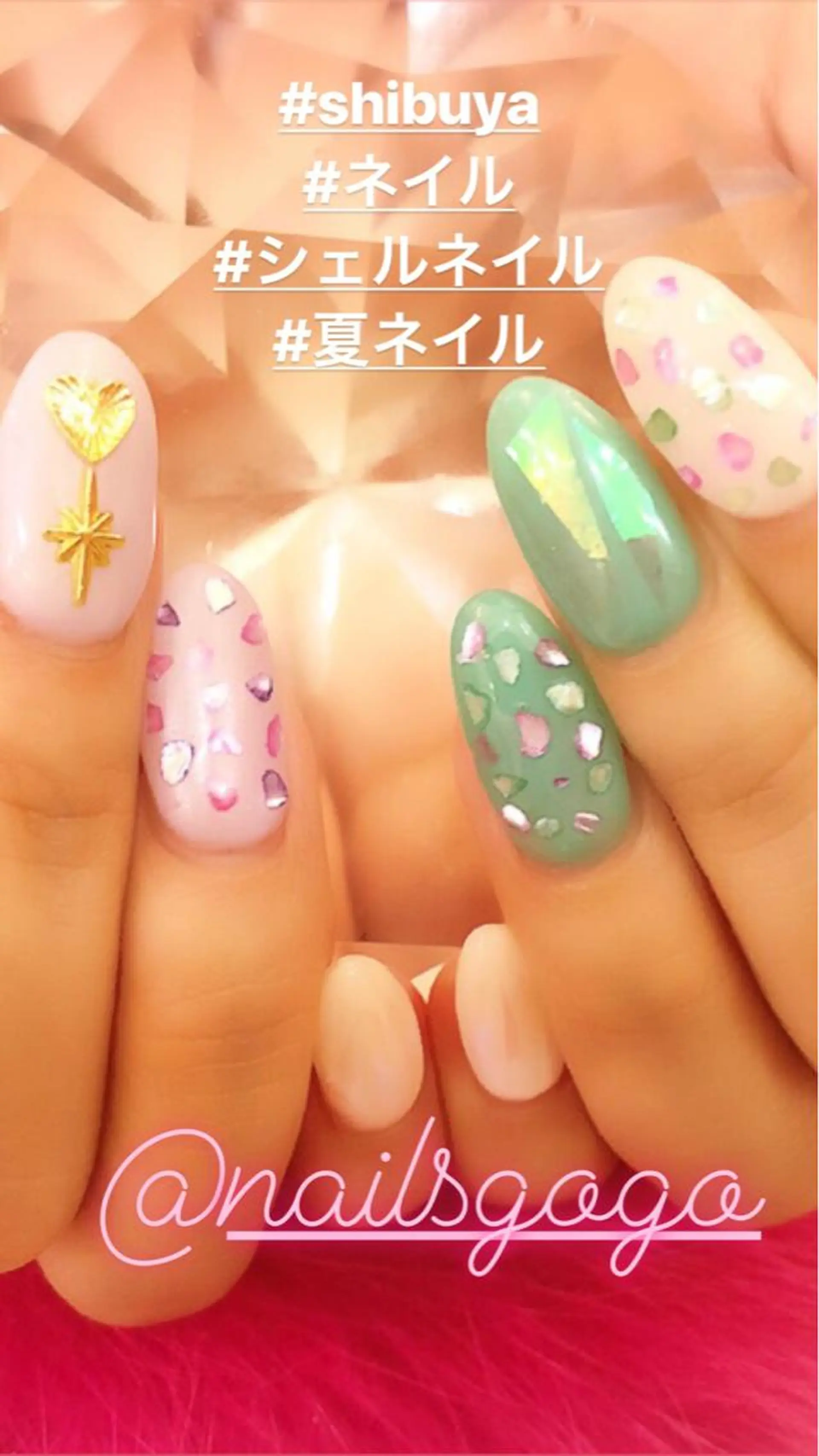 セミロング カラー メンズ キッズ ネイル アートネイル フットネイル ジェルネイル 持ち込み スカルプネイル NAILSGOGO shibuyaのネイルデザイン