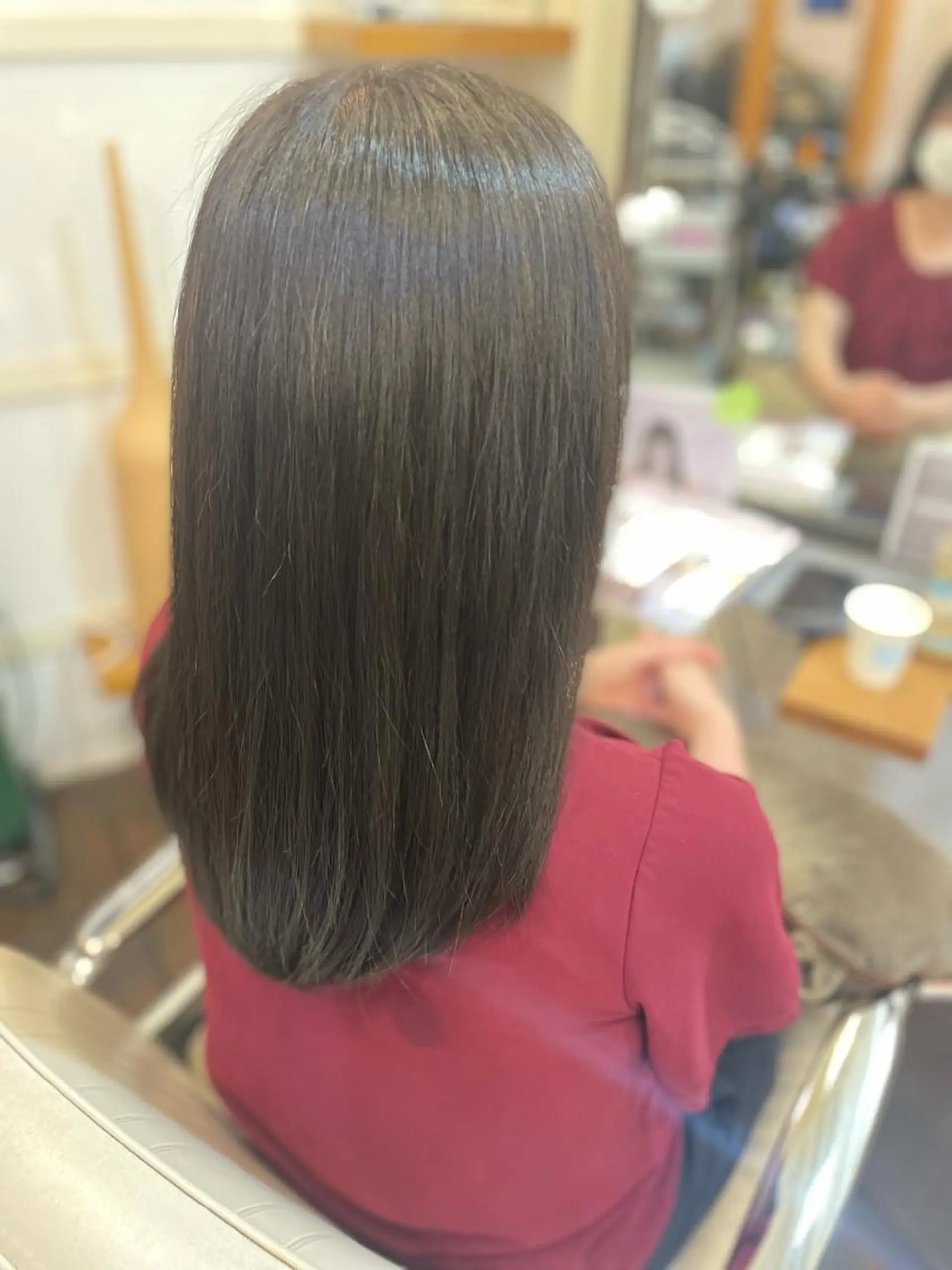 カラー ベージュカラー 透明感カラー フォギーベージュ ベージュカラー🤎 ayaのヘアスタイル