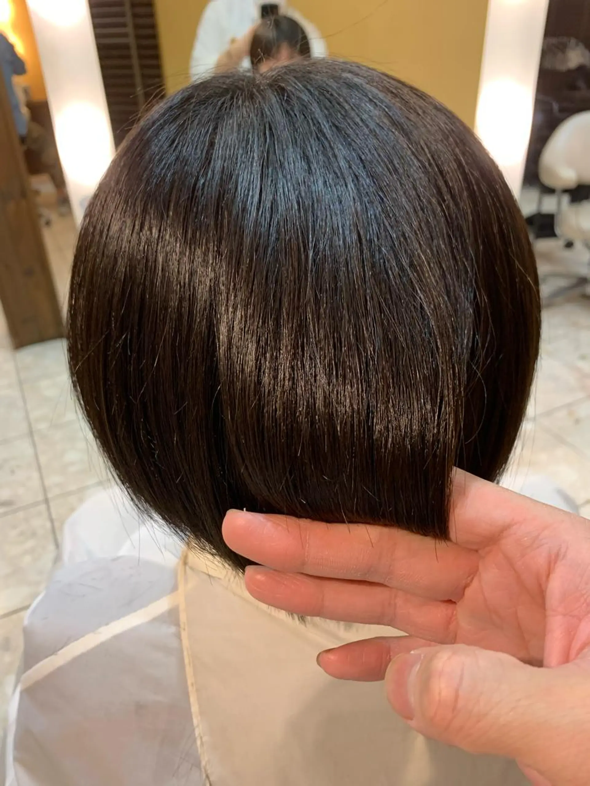 ショート 縮毛矯正/髪質改善 飯田公祐のヘアスタイル