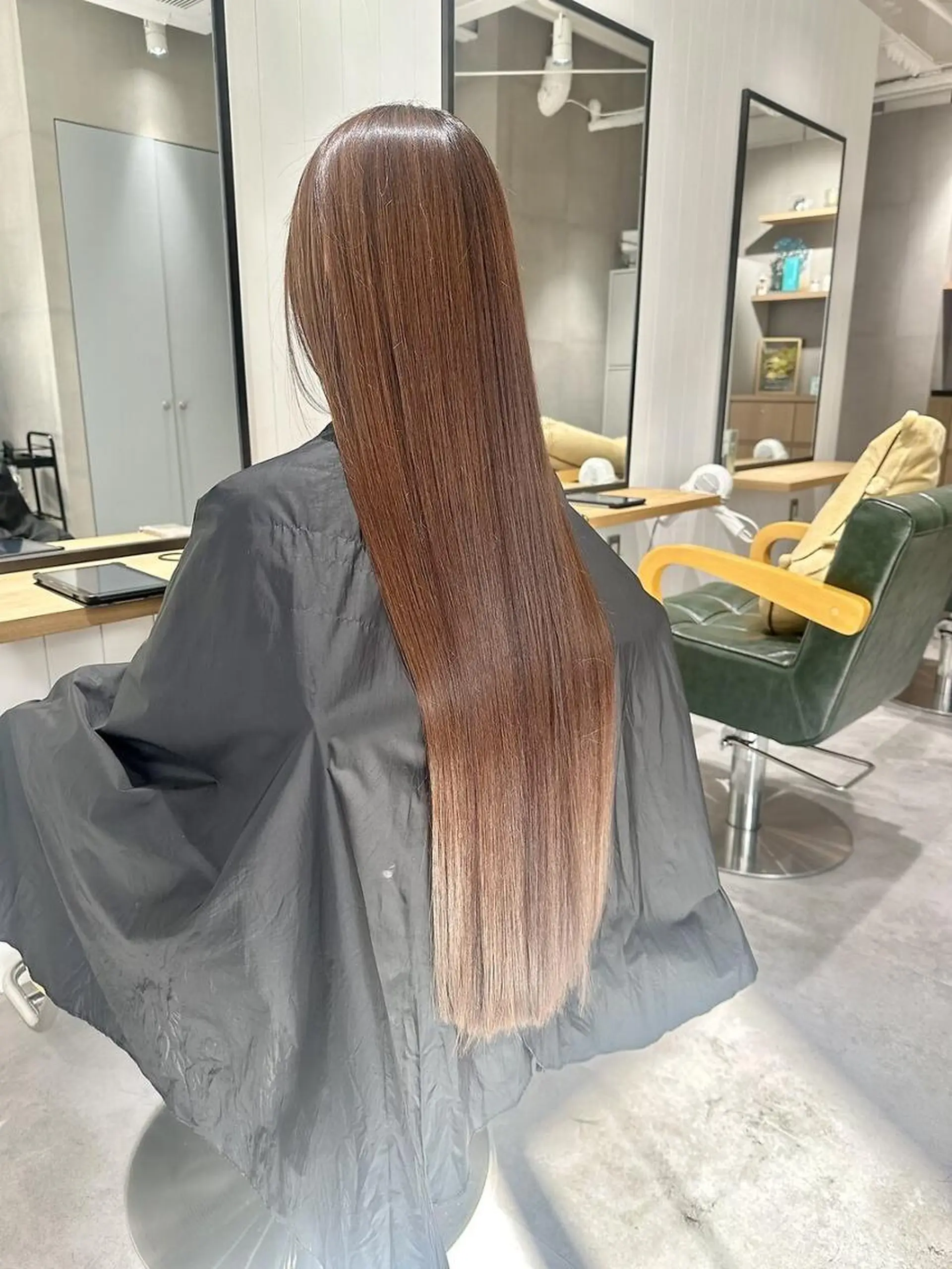 ロング カラー 髪質改善 縮毛矯正 トリートメント arts茅ヶ崎 エリアNO1髪質改善のヘアスタイル