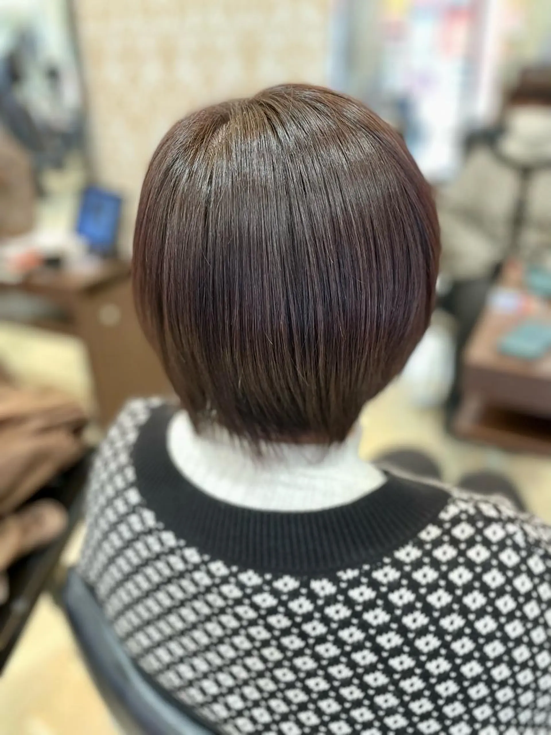 ショート カラー 嶌田 沙紀のヘアスタイル