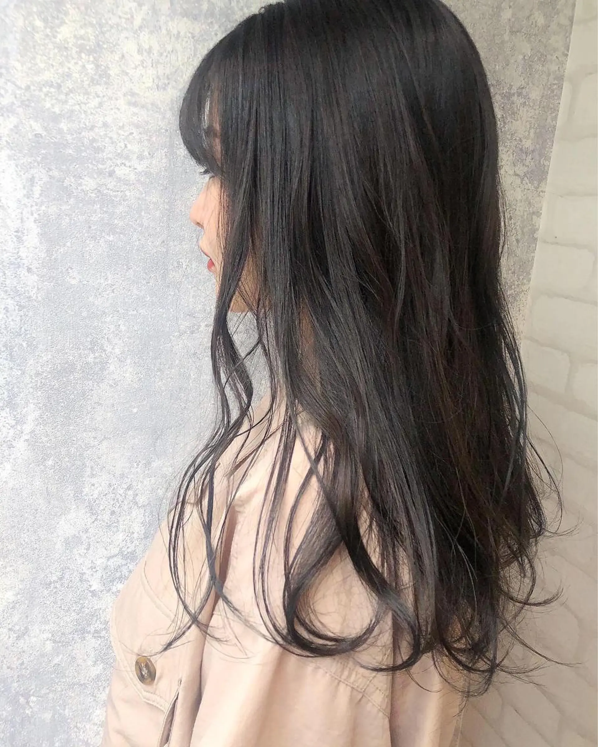 カラー アッシュ ラベンダーカラー ラベンダーアッシュ レイヤー/ボブ/ 顔周り/yukinaのヘアスタイル