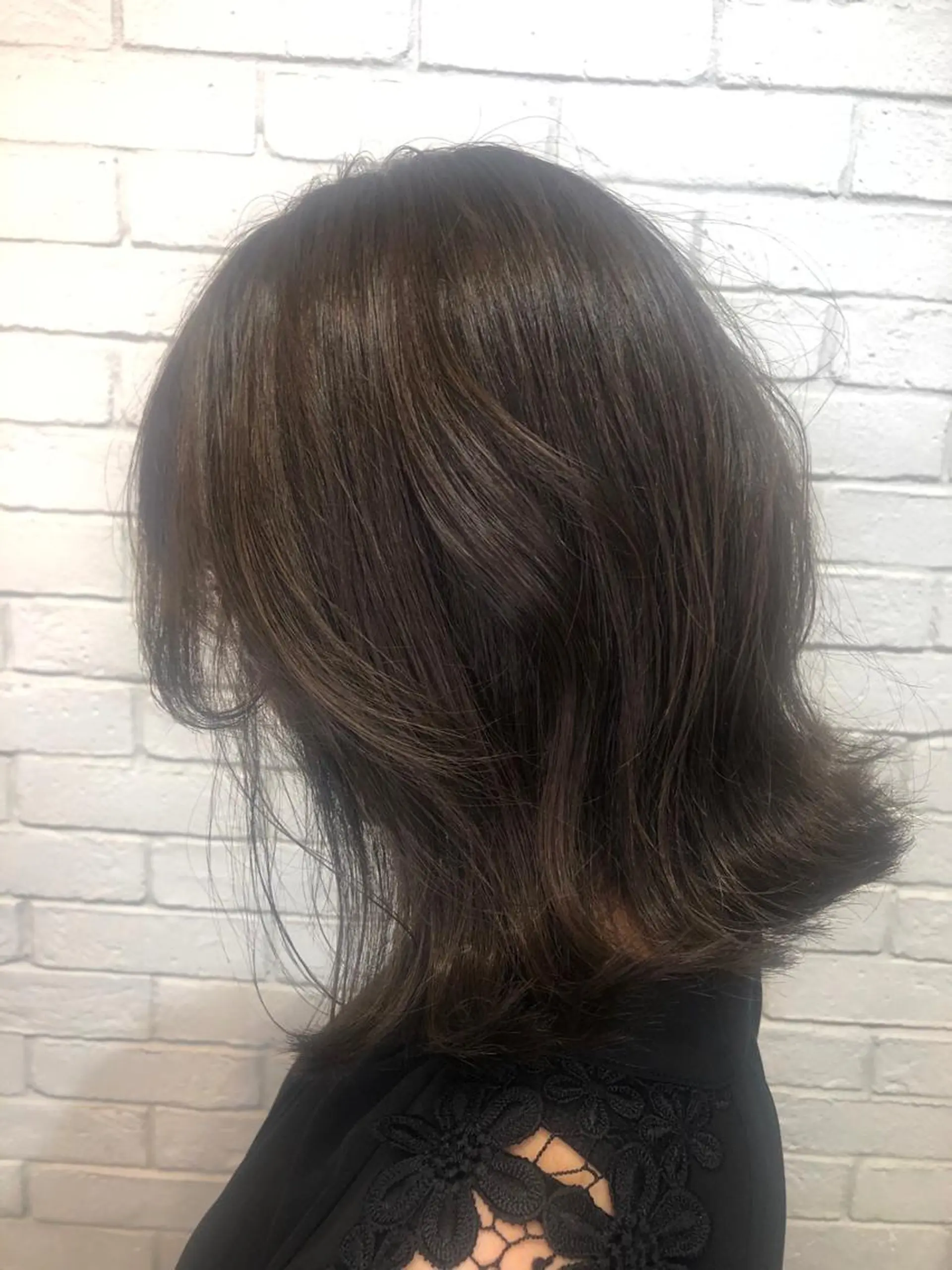 ミディアム カラー 柏/春日竜次 /髪質改善縮毛矯正のヘアスタイル