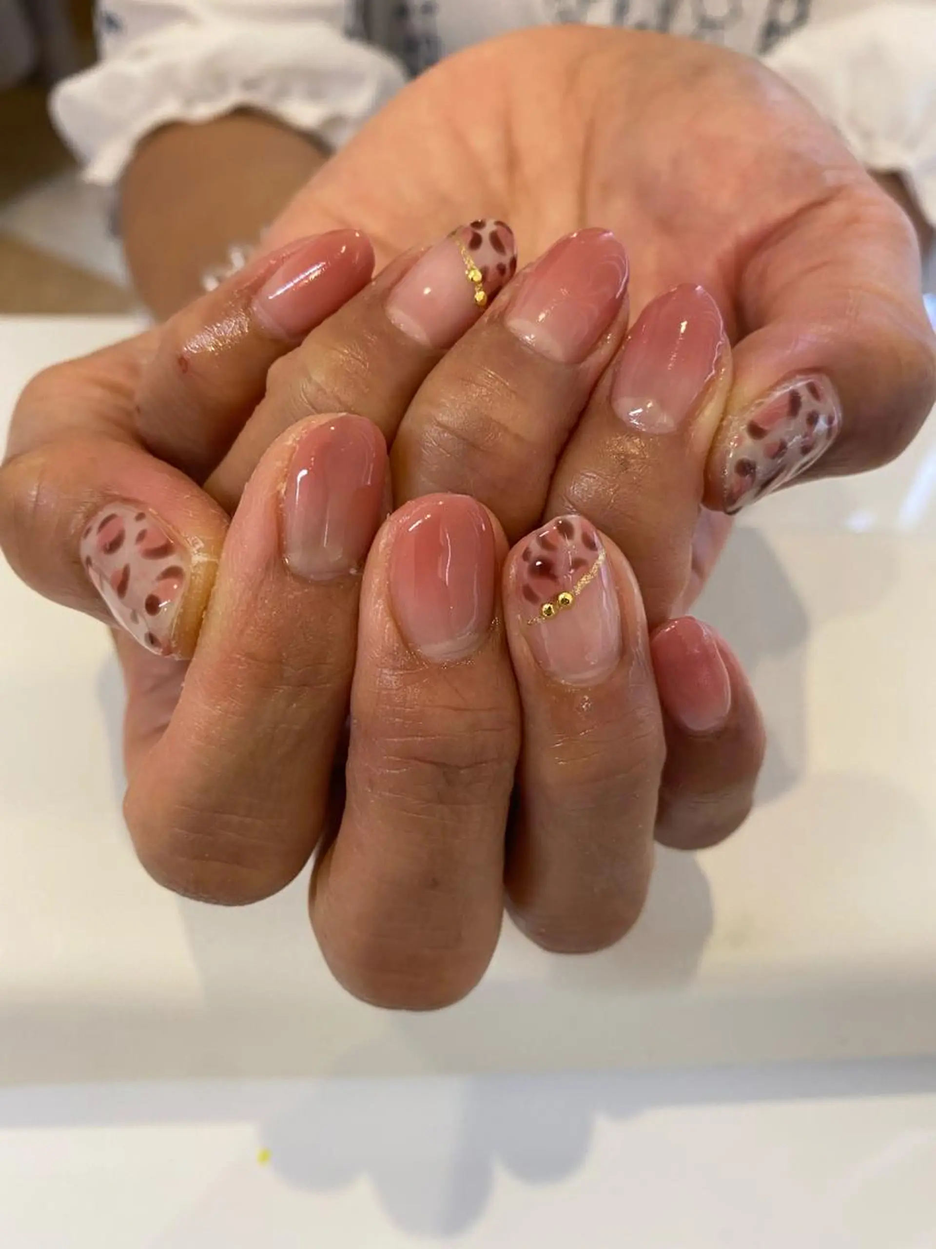 ネイル アニマル柄 ピンク 雛菊-hinagiku-所属・雛菊 -hinagiku-のその他イメージ