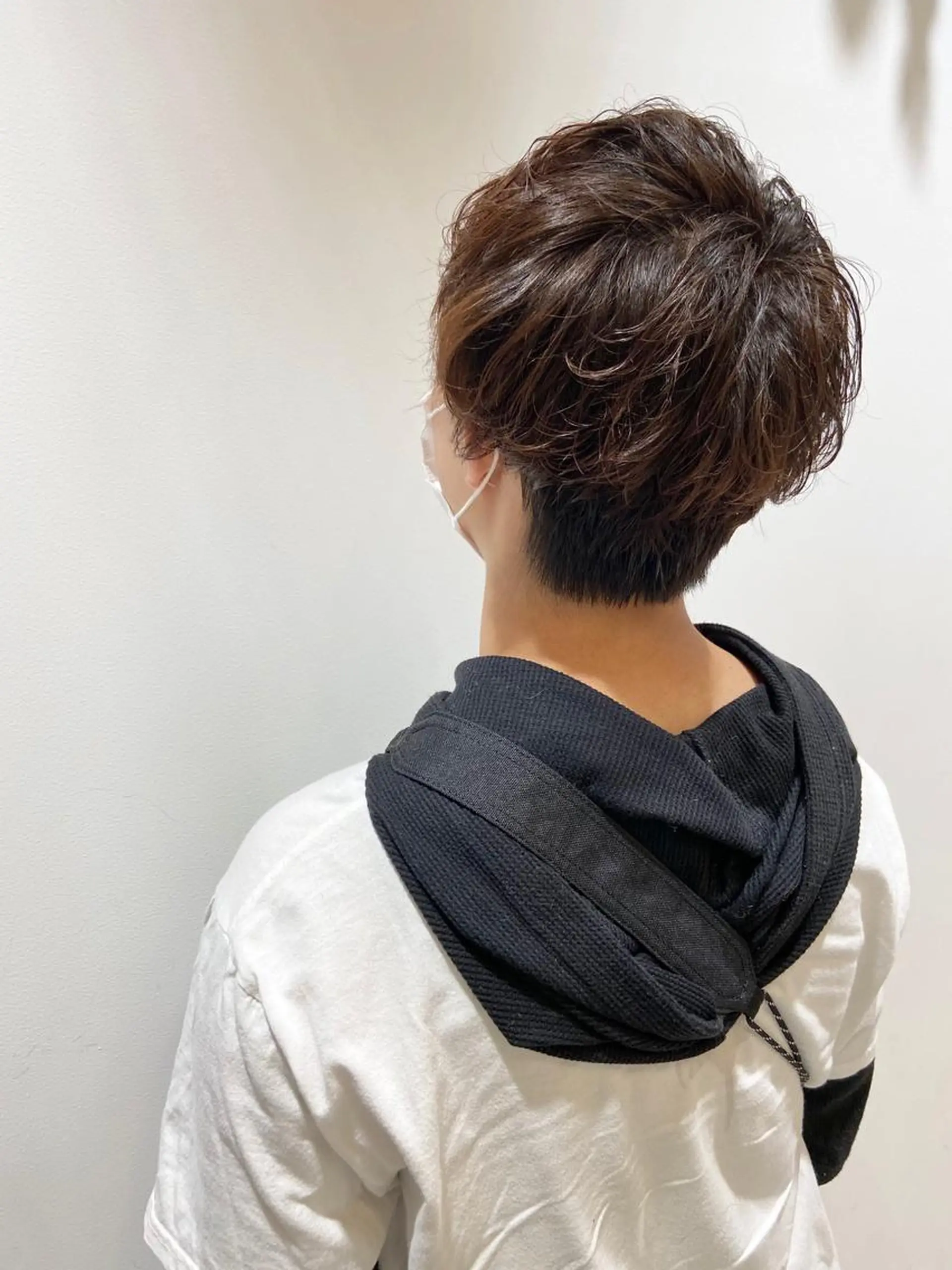 ショート パーマ 🐺ウルフ/レイヤー 似合わせ‎🤍沙羅のヘアスタイル