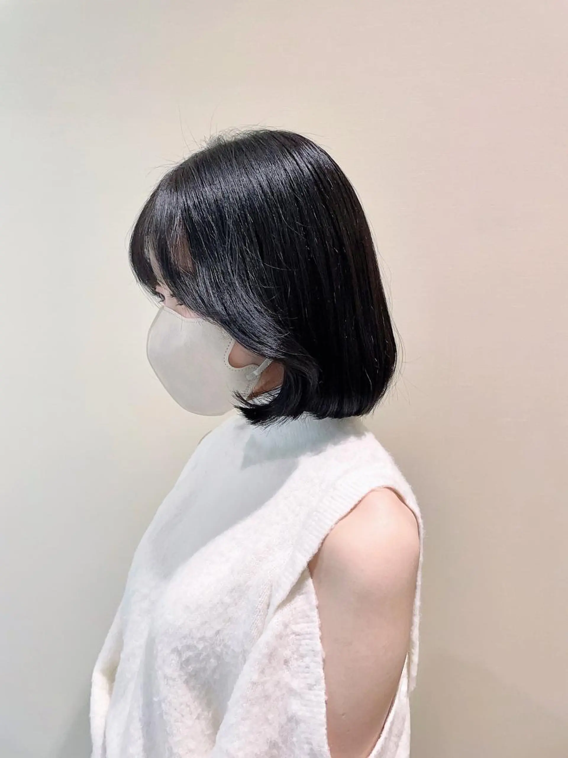 セミロング カラー ヘアアレンジ Ella所属・nana【艶髪】/ レイヤー/縮毛矯正のヘアスタイル