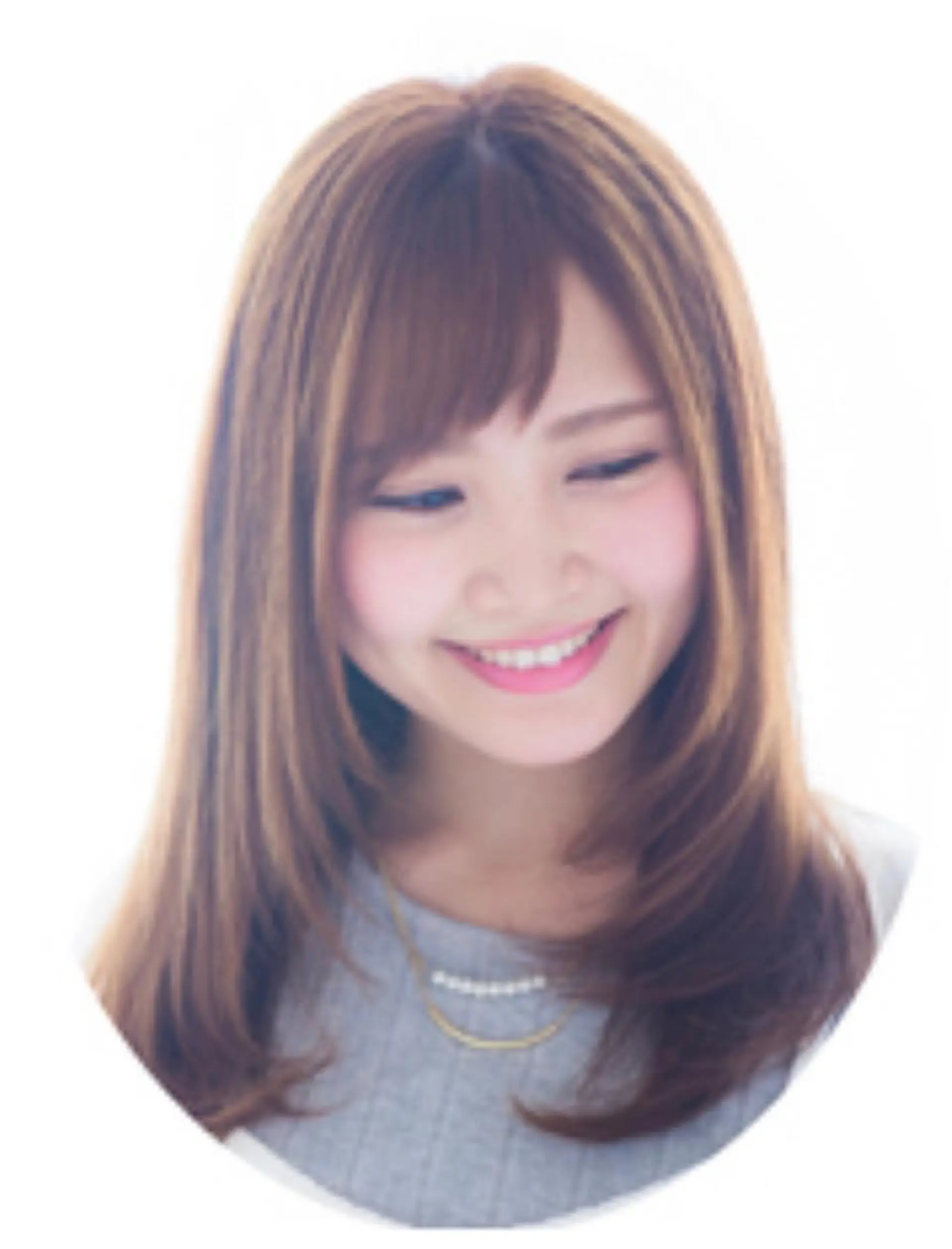 カラー 井上 美春のヘアスタイル