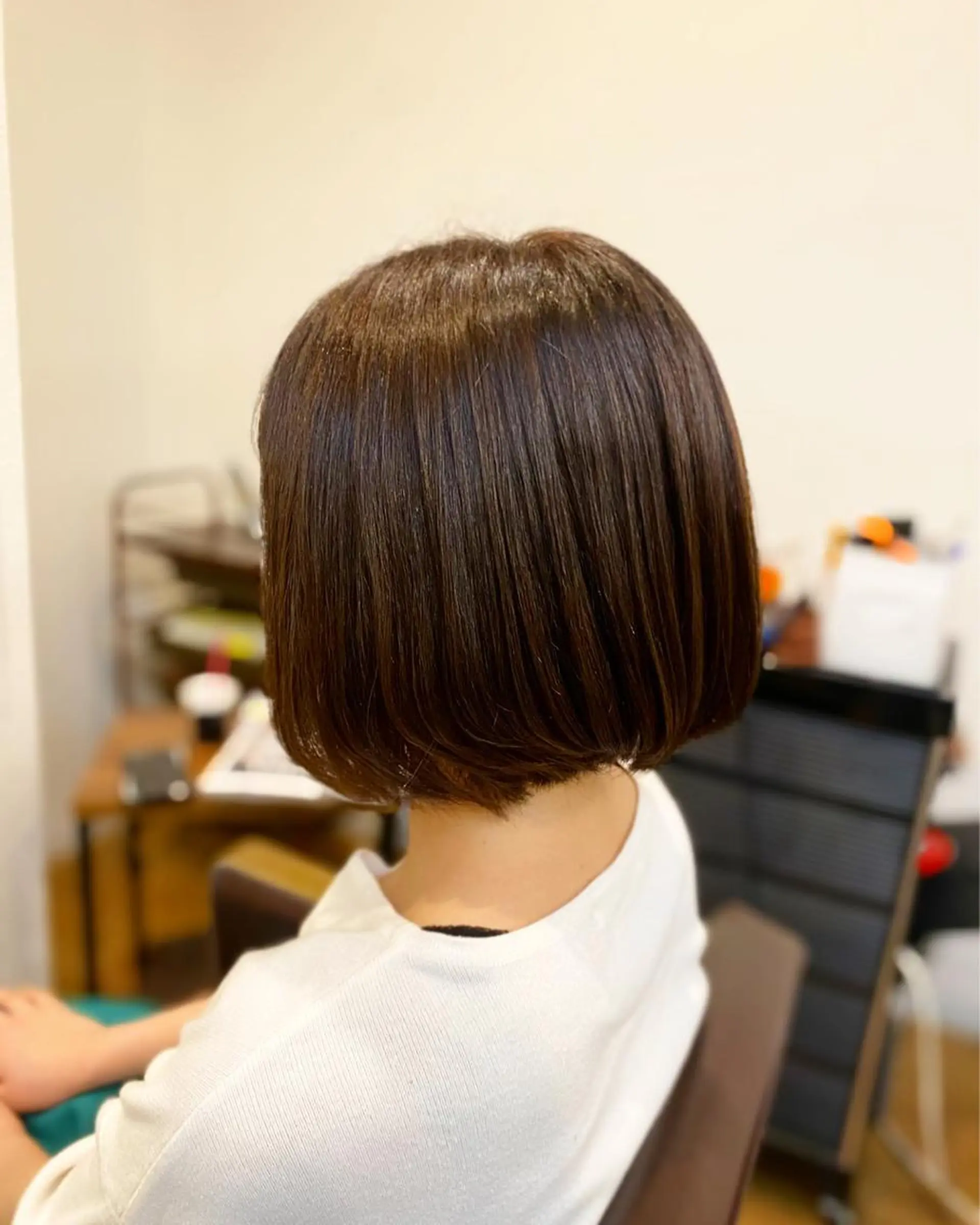 カラー ブラウンカラー ナチュラルブラウン NUMBER 天王寺YUYAのヘアスタイル