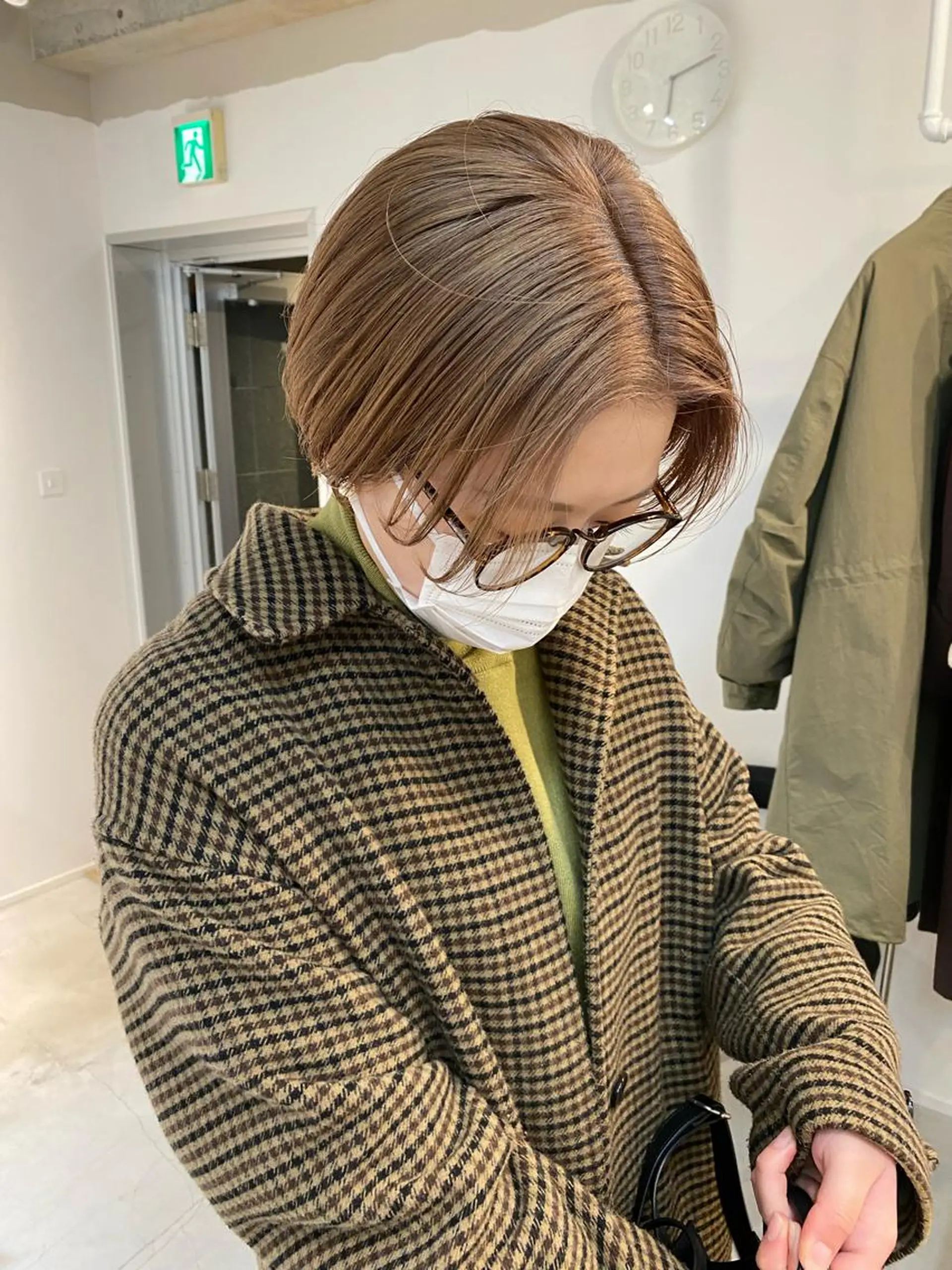 ショート カラー ベージュカラー ブリーチ fit stand所属・fit stand /HIIRAGIのヘアスタイル