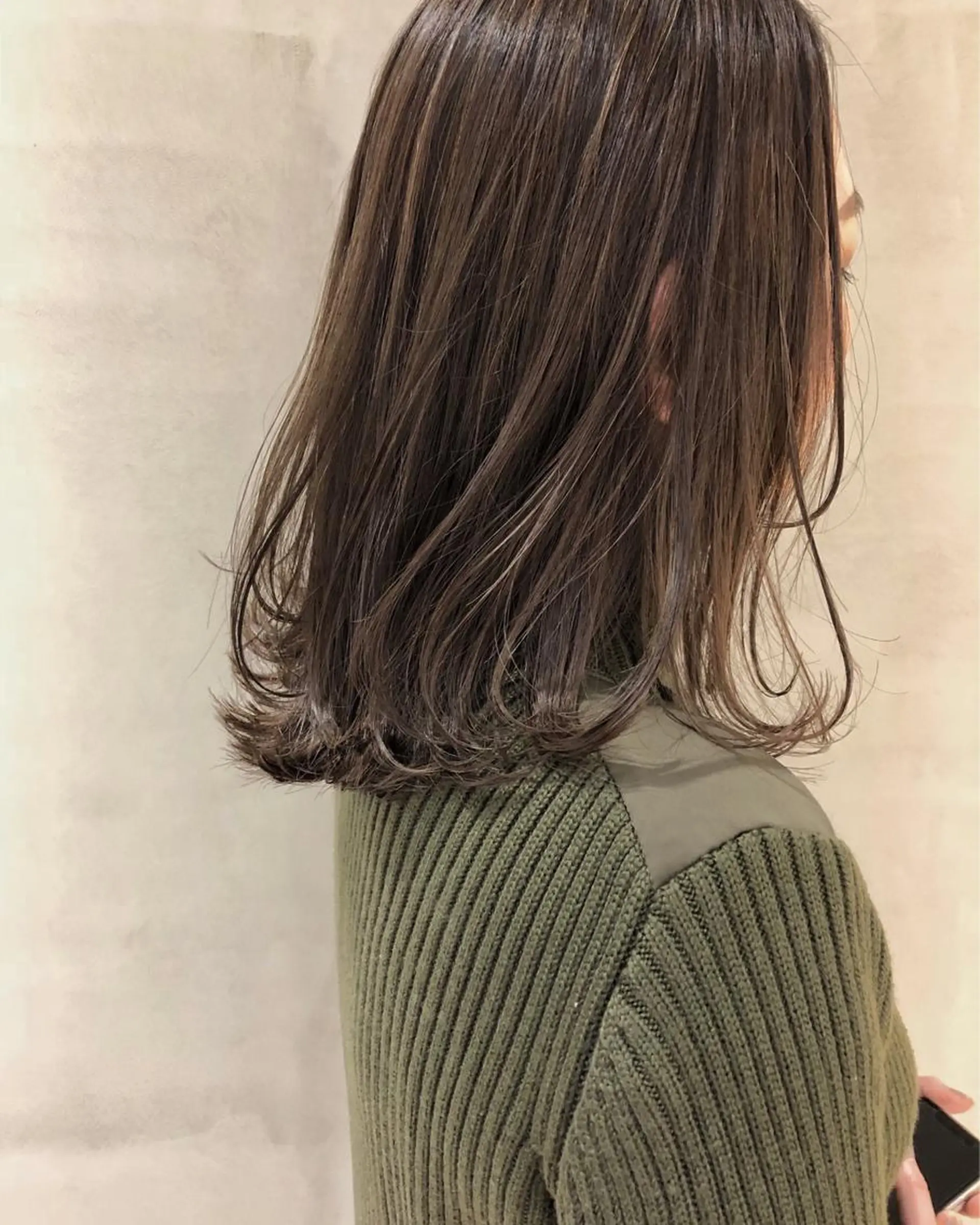 ミディアム ハイライト ボブ/レイヤー 🌟梅田盛一🌟のヘアスタイル