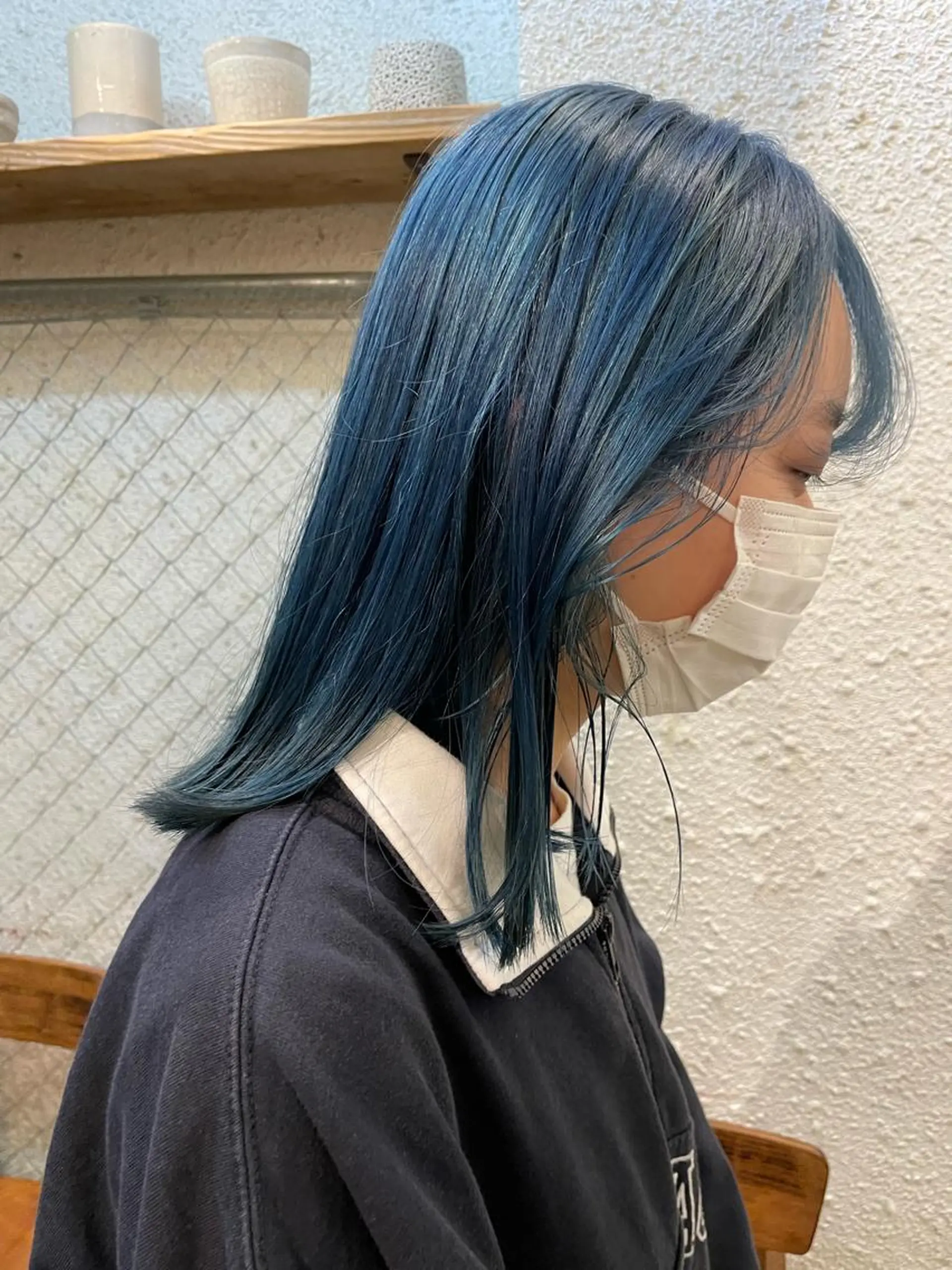 ミディアム カラー ヘアカラー トリートメント SALOWIN下北沢所属・hazuki 🌝のヘアスタイル