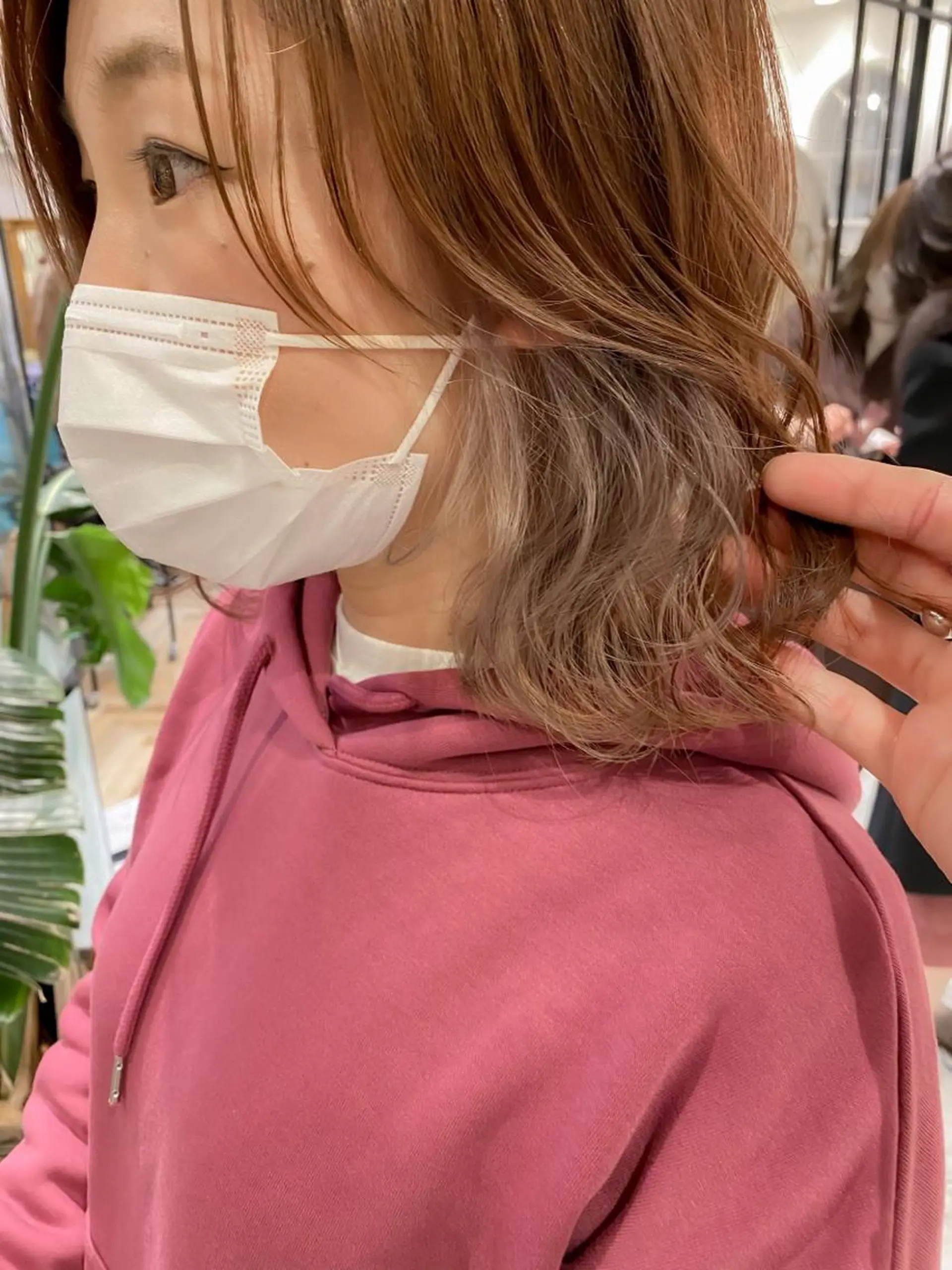 ミディアム ヘアカラー トリートメント レイヤー/韓国ヘア 縮毛矯正🫧鈴木颯のヘアスタイル