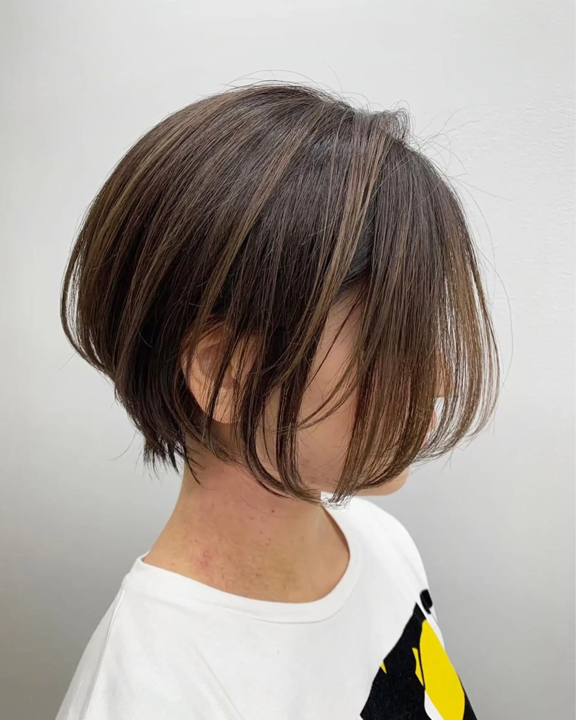 ショート カラー 京都レイヤーカット/ 縮毛矯正/羽柴りくのヘアスタイル