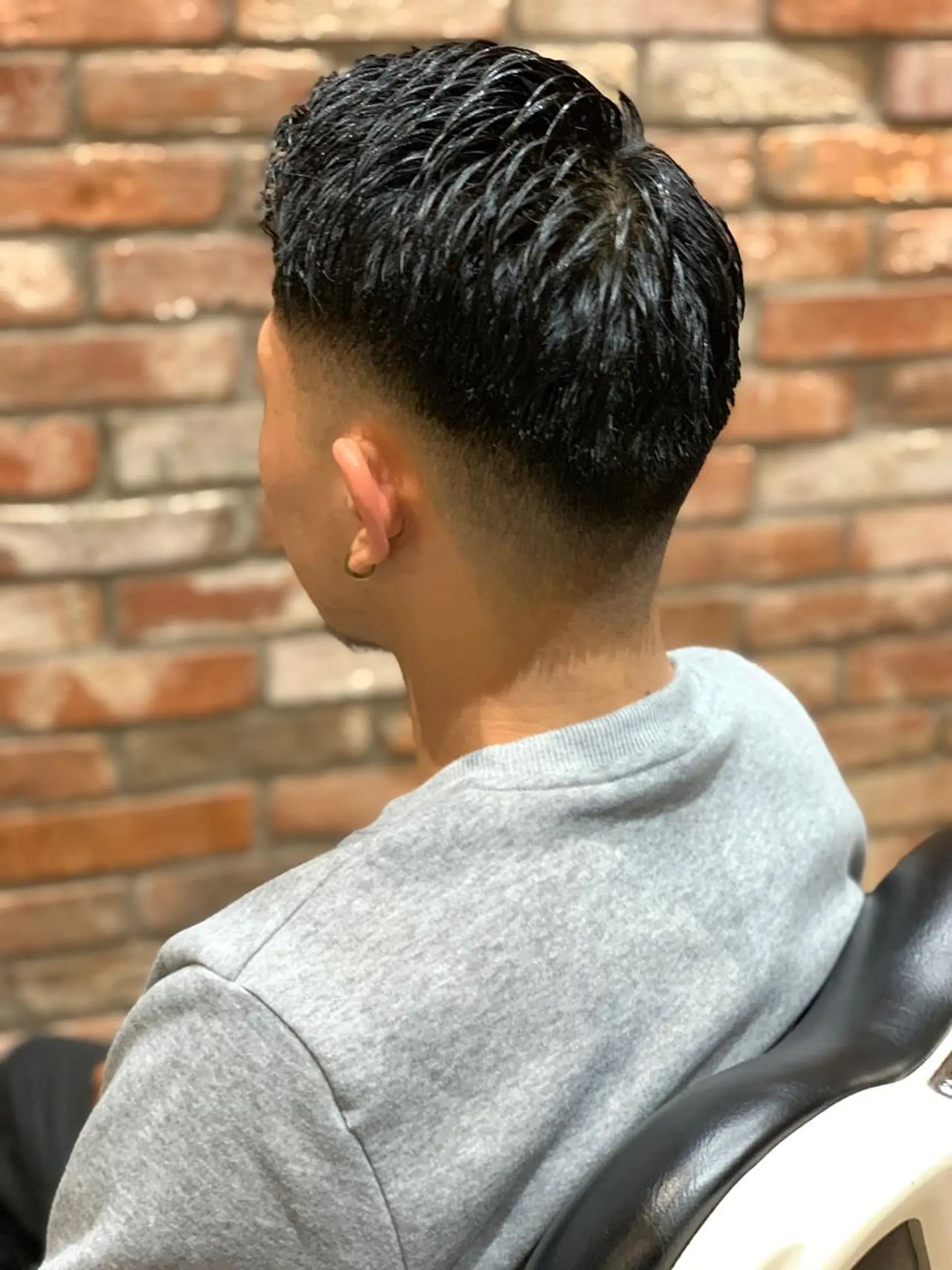 ショート メンズ HIROGINZAプレミアムバーバー赤坂店所属・田中 千恩のヘアスタイル