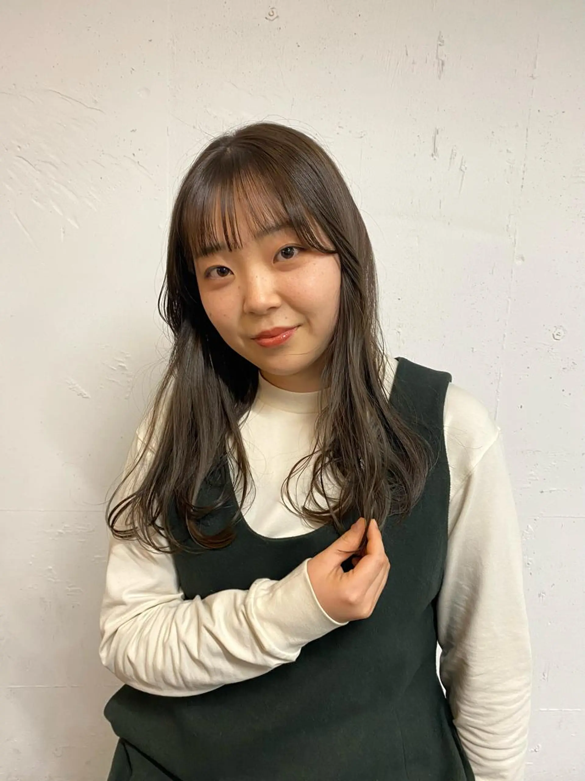 セミロング Seaby / 木上 綾菜のヘアスタイル