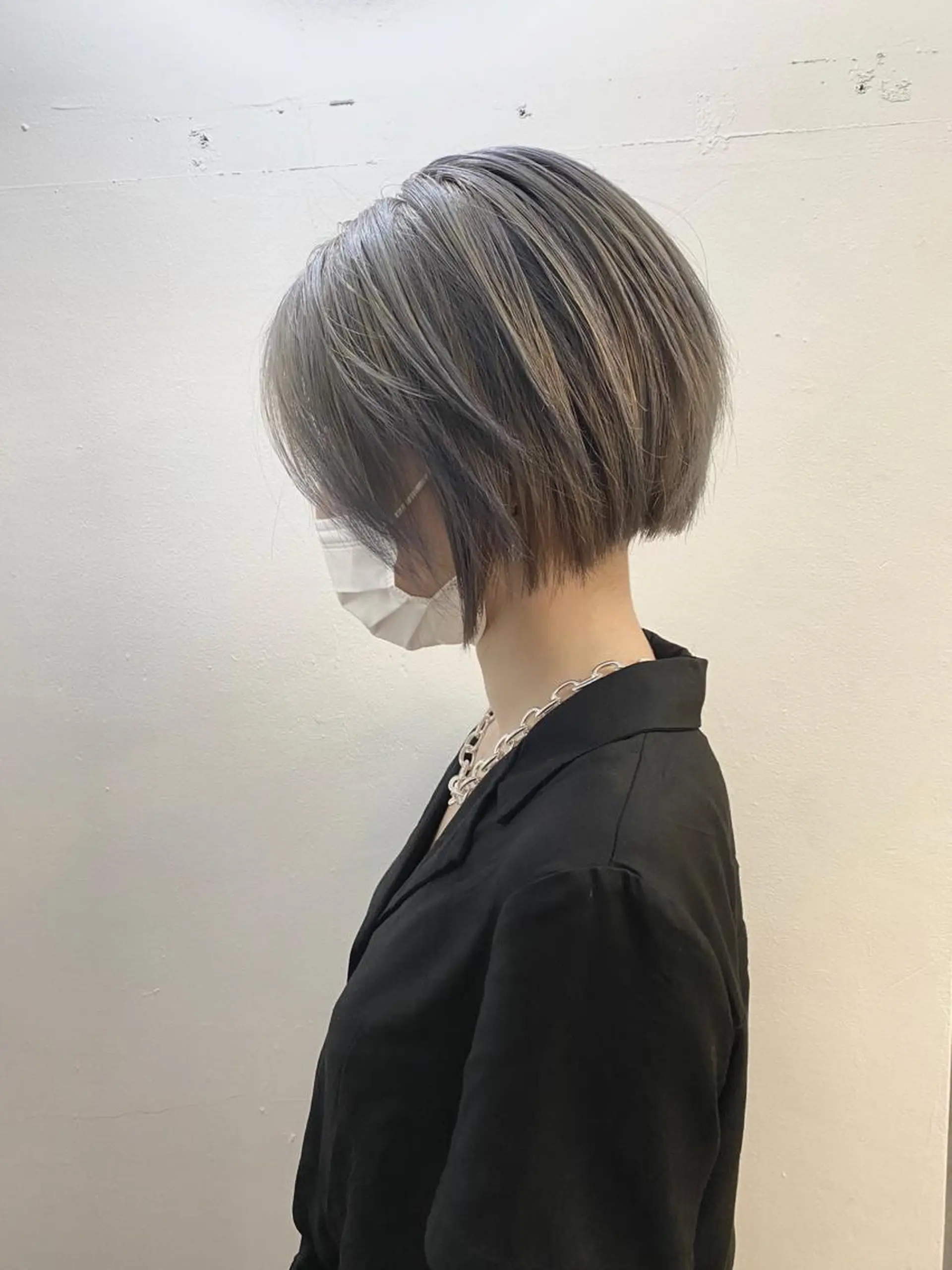 ショート カラー 艶髪カラー&ウルフ フルカワ ヒロズミのヘアスタイル