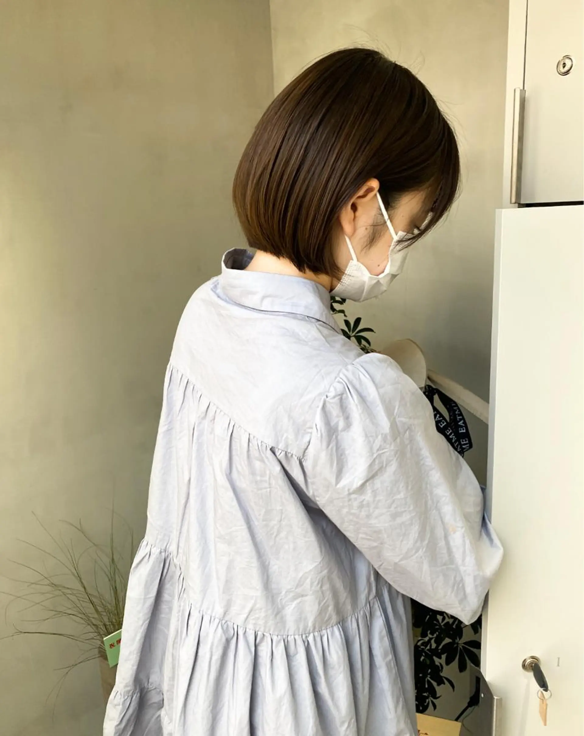 ショート カラー ヘアアレンジ ボブ stylist/蛯谷 珠里のヘアスタイル