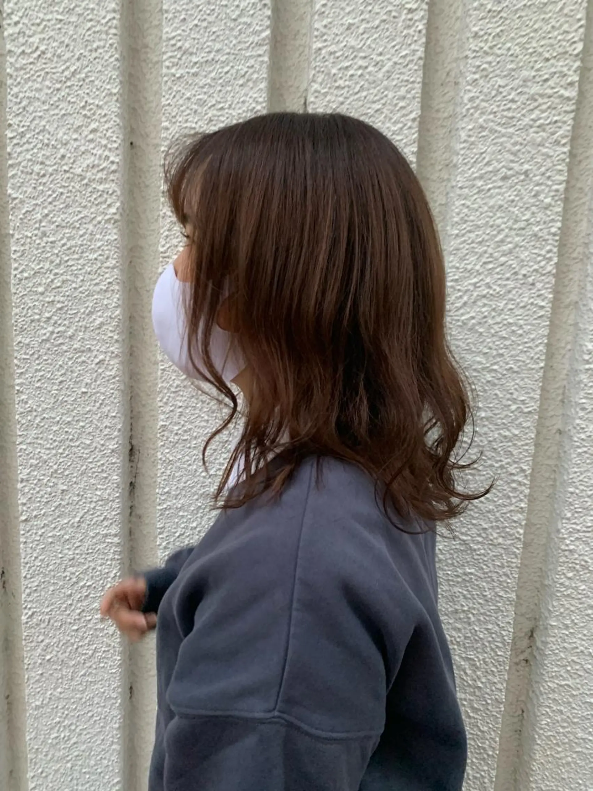 ミディアム 🤍似合わせパーマ 奥田沙耶🫧のヘアスタイル