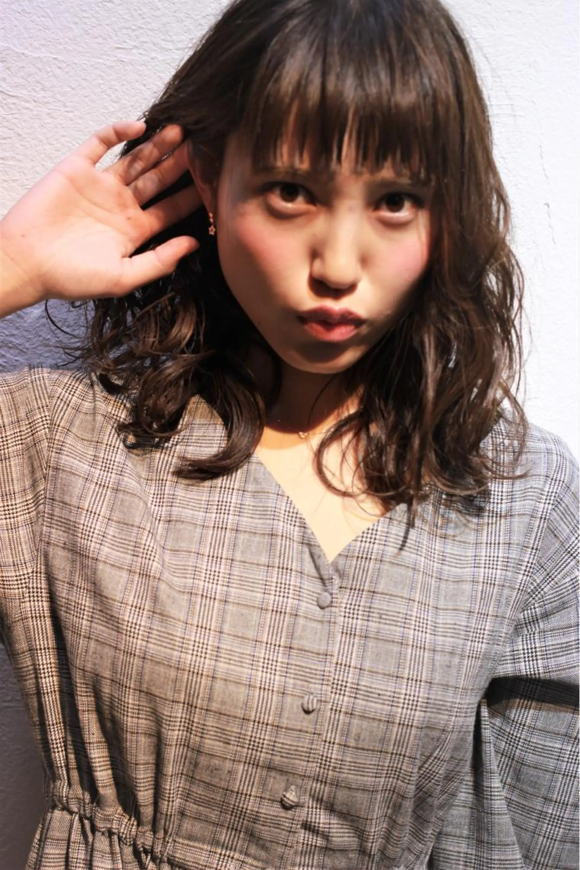 ミディアム カット トリートメント 所渉/韓国レイヤー /ウルフカットのヘアスタイル