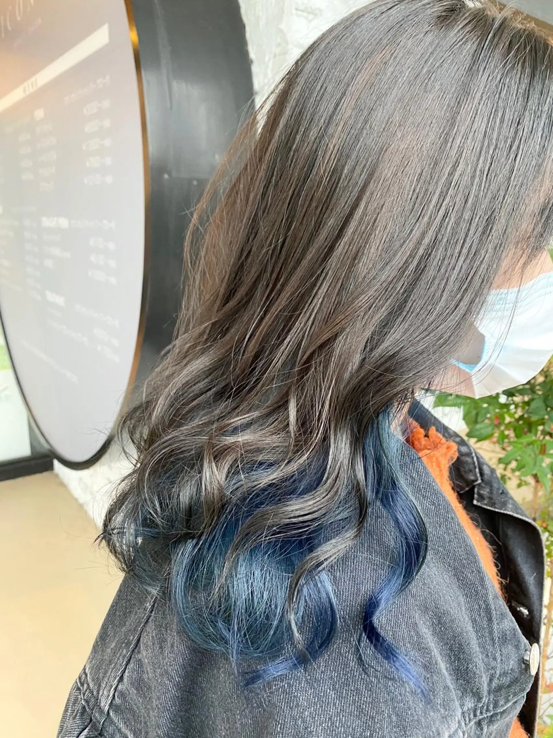 セミロング カラー Gain池下 レディースのヘアスタイル