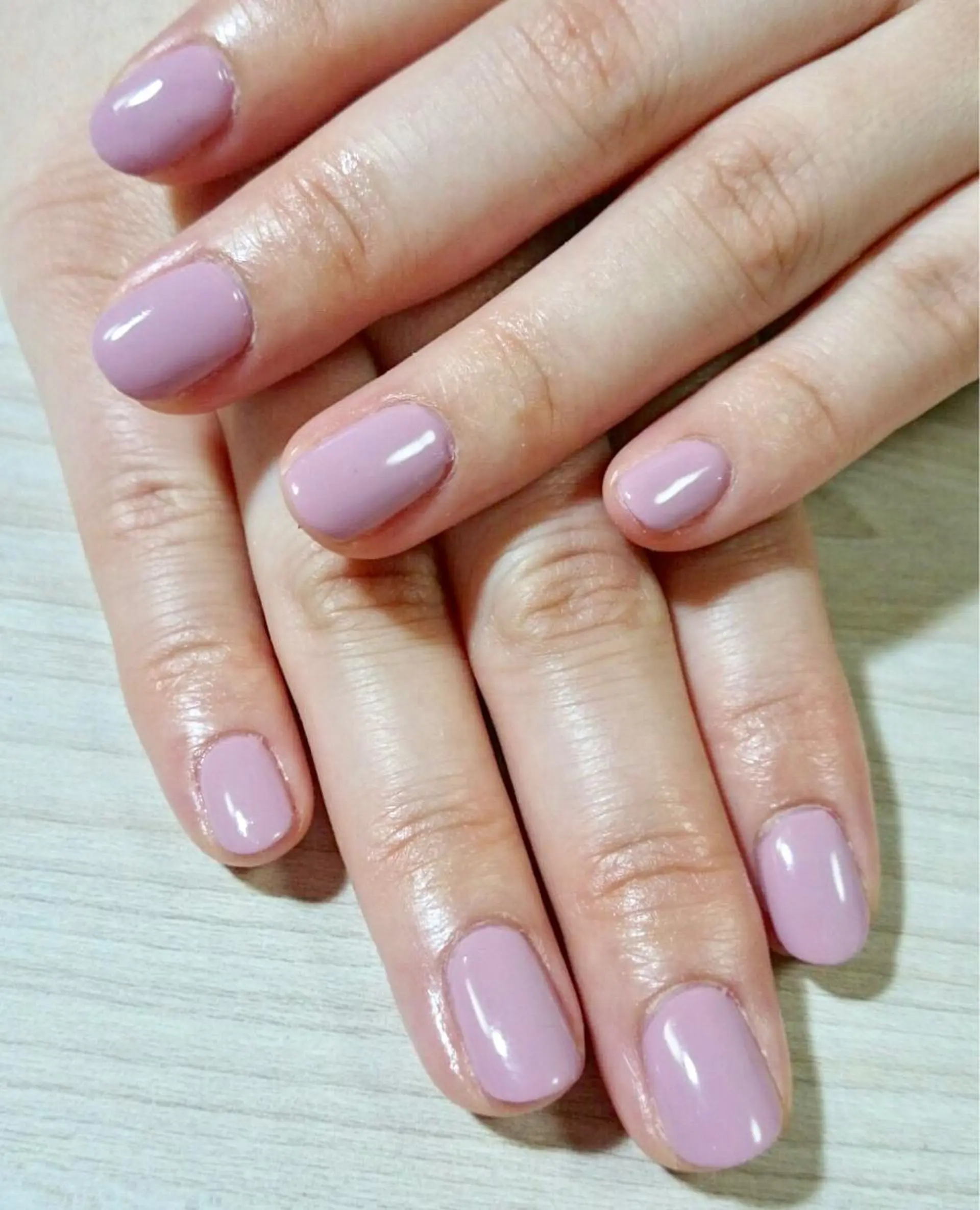 ネイル ワンカラーネイル 安藤 Charlotteのネイルデザイン