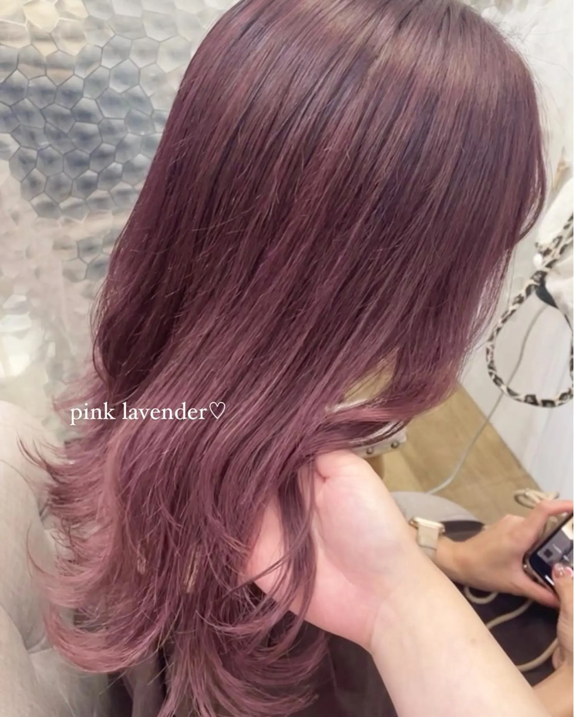 ロング ヘアカラー トリートメント himawari♡ 柔らかいカラーのヘアスタイル