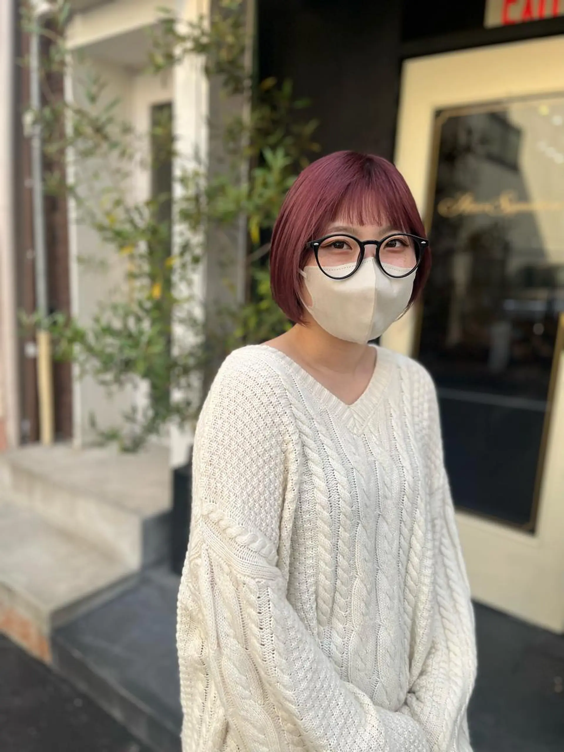 ショート カラー ピンクカラー ボブ SALOWIN神戸三宮店所属・【美髪を叶える】中谷 彰宏（アキ)のヘアスタイル