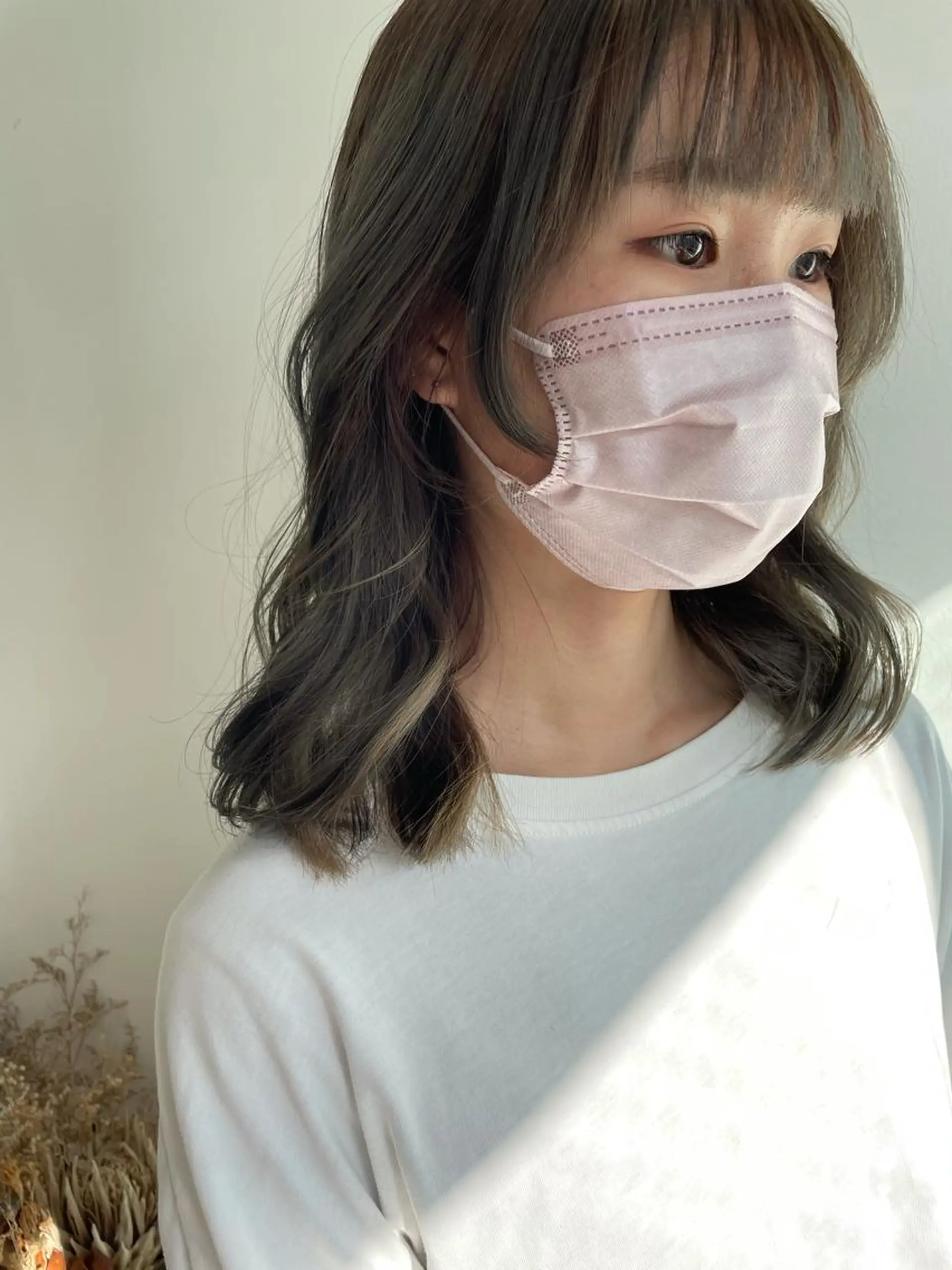 ミディアム カラー ボブ美容師 /馬場 翼のヘアスタイル