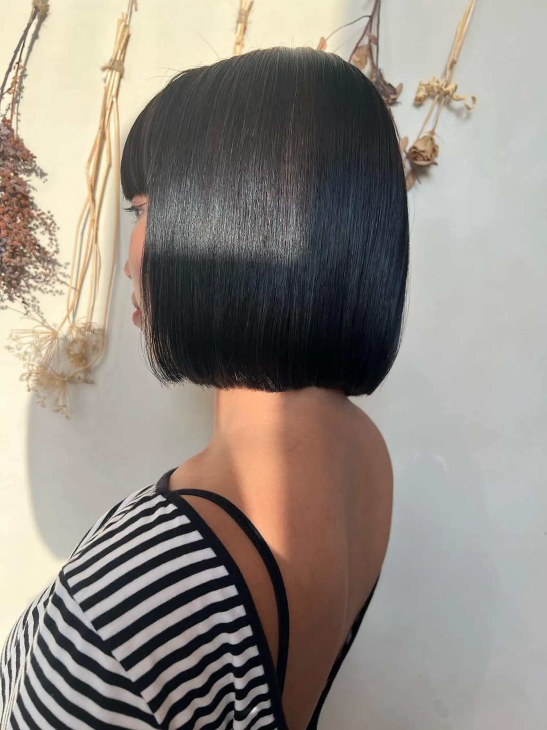 ショート ボブ シャンプーボーイセントラル所属・ミウラフウキ 髪質改善のヘアスタイル