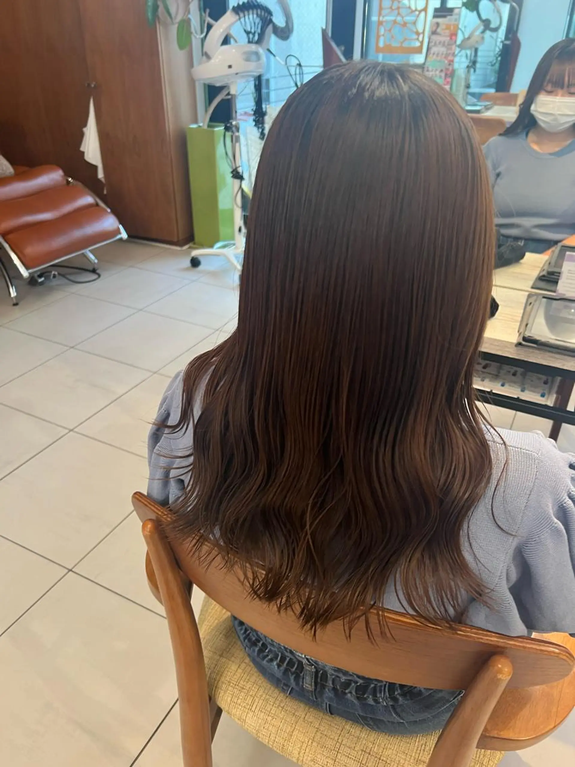 ロング トリートメント かわの ももな 💜ྀིのヘアスタイル