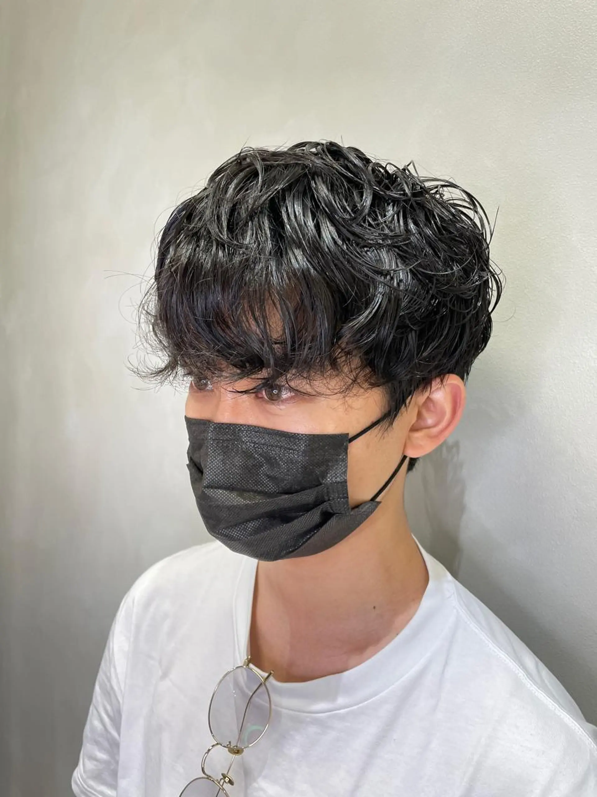 メンズ メンズパーマ カット パーマ 福永速人 /メンズパーマのヘアスタイル