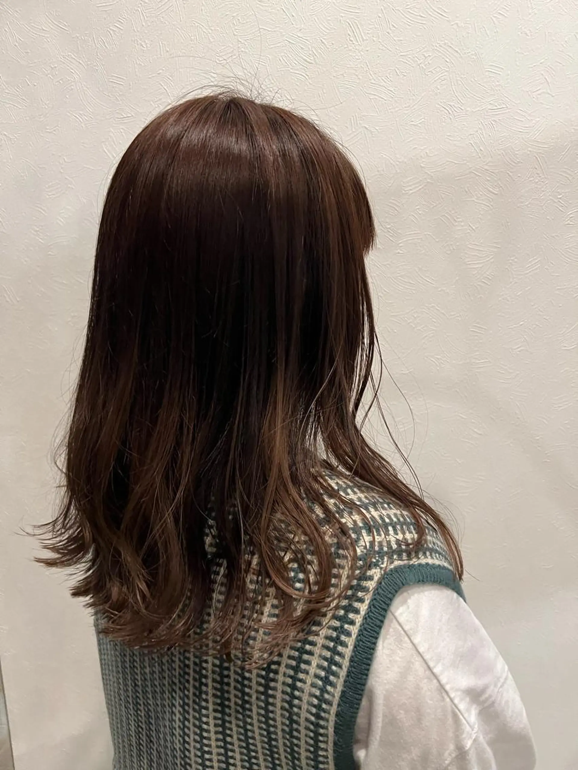 セミロング 小池 楓のヘアスタイル