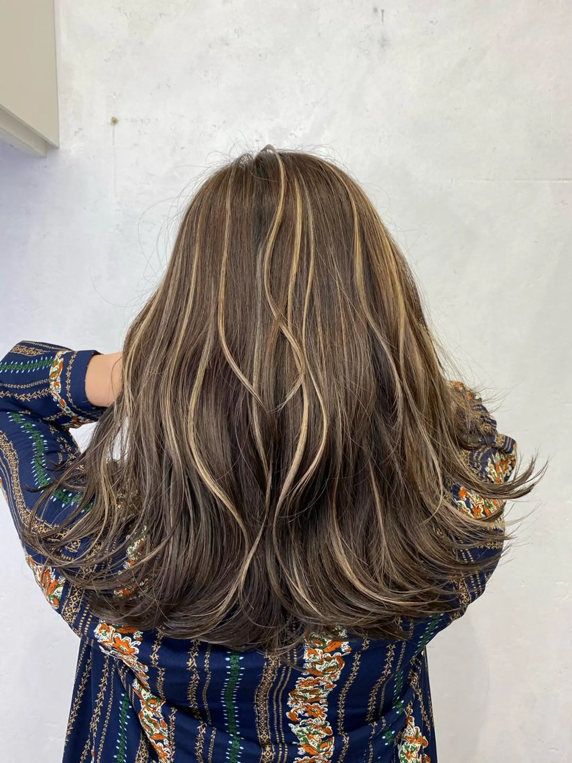 ミディアム カラー ハイライトカラー ハイライト 🌈透明感カラー ✨松田龍也🌈のヘアスタイル