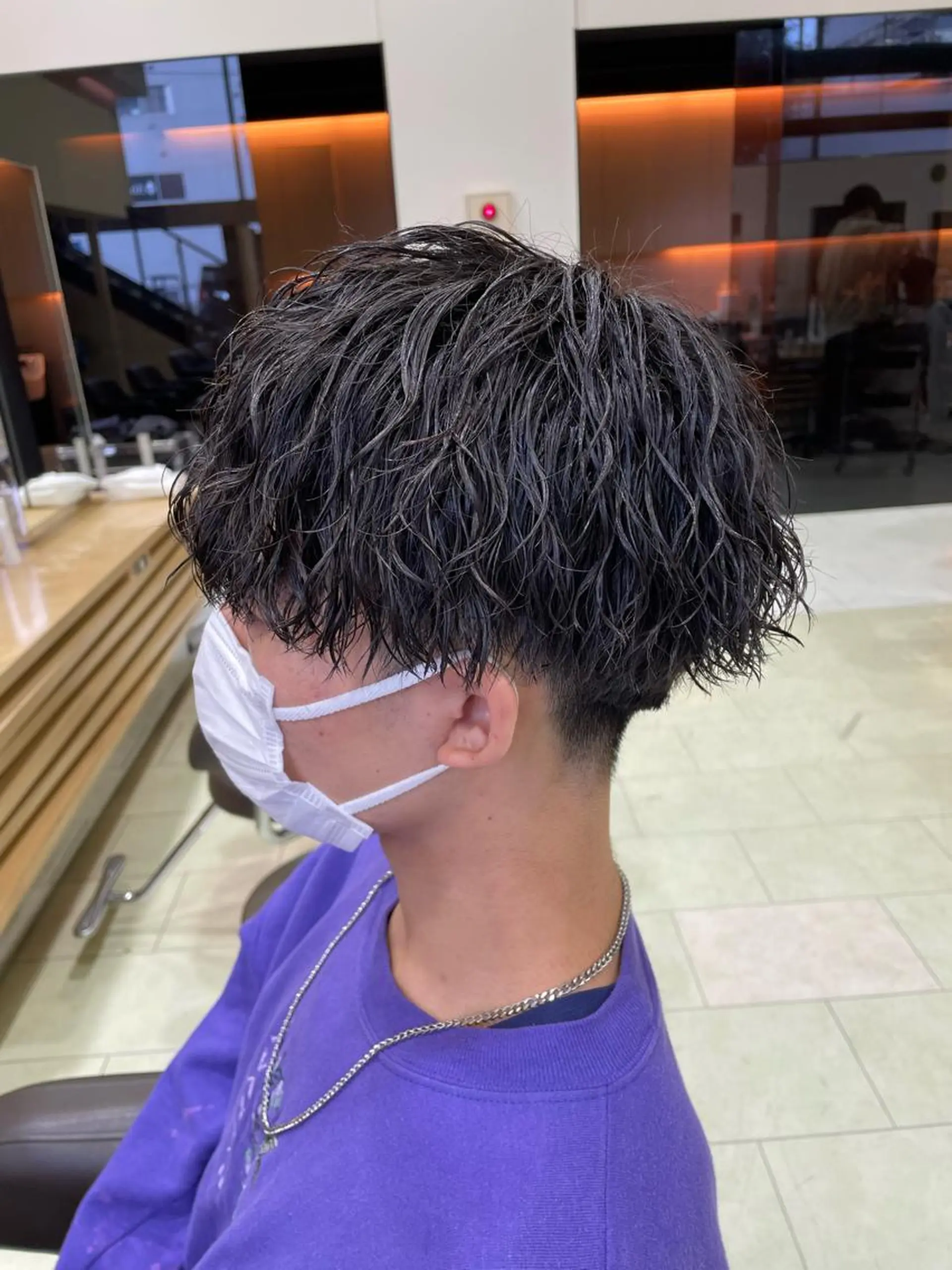 パーマ メンズ メンズパーマ ツイストスパイラルパーマ スパイラルパーマ メンズカット松戸/韓 国/メンズパーマ航太のヘアスタイル