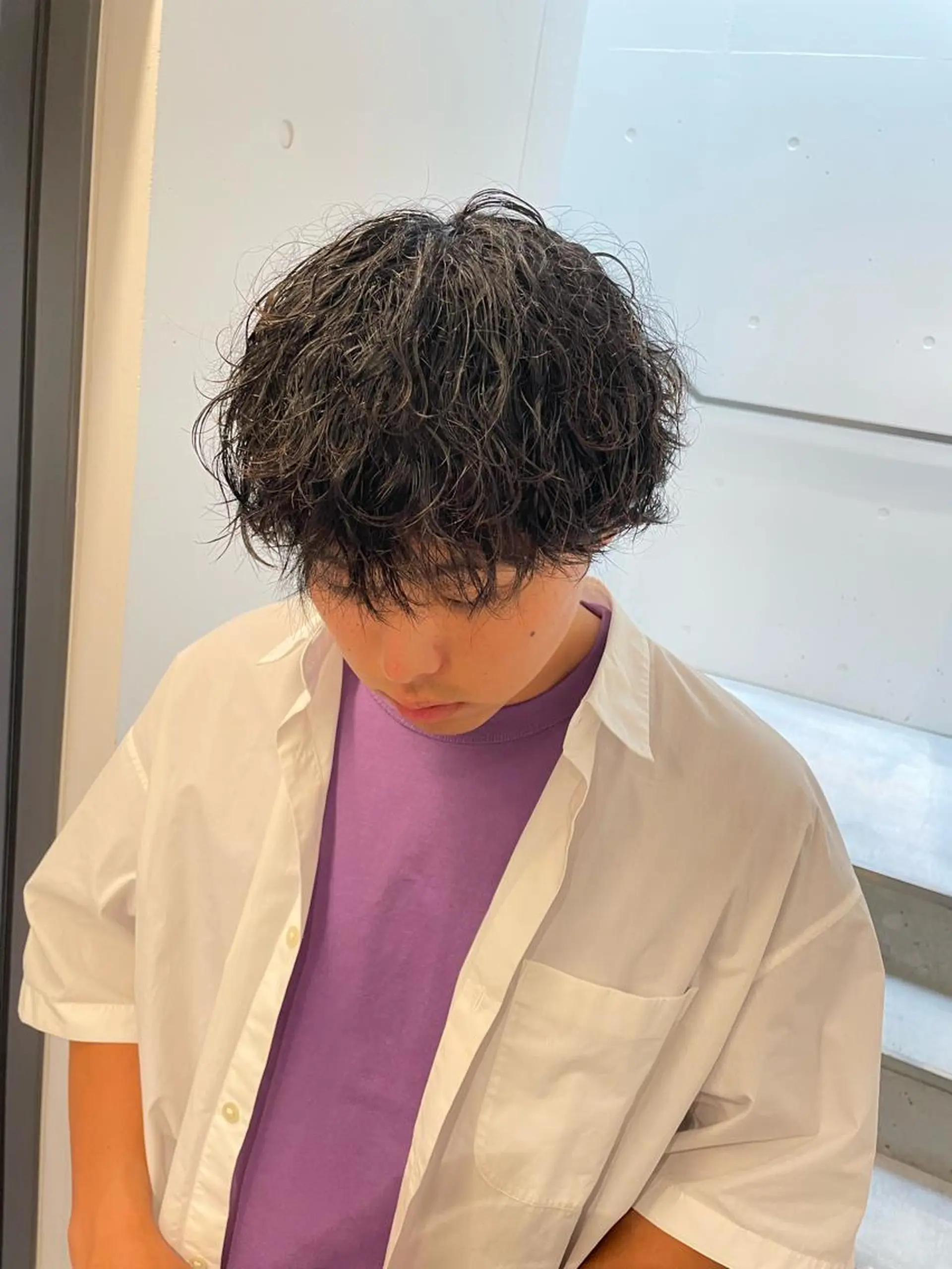 パーマ メンズ Wehlen所属・透明感カラー🌟 keisukeのヘアスタイル