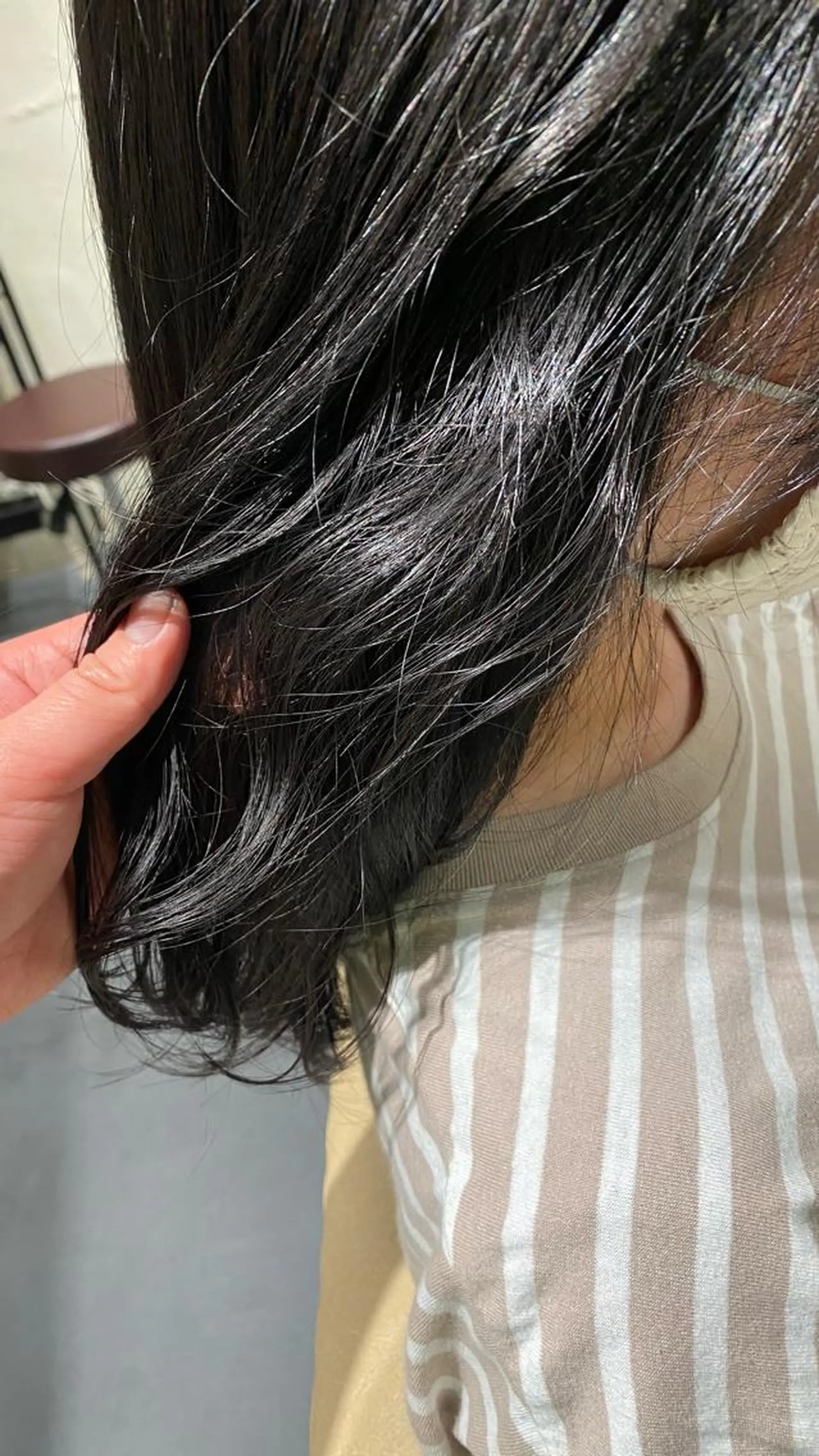 セミロング 中尾 未来/艶カラー /カットモデルのヘアスタイル