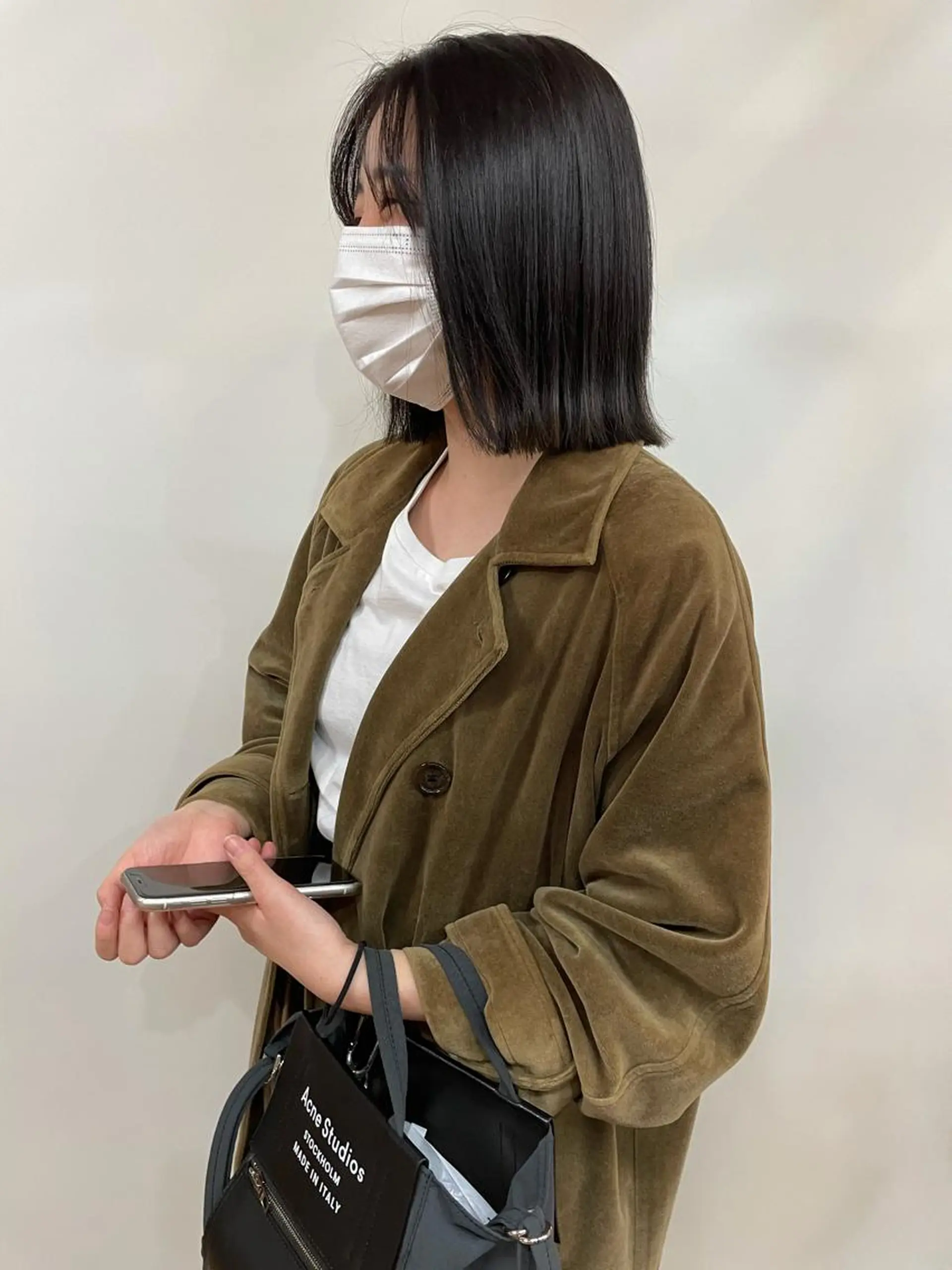 ミディアム 田中 碧のヘアスタイル