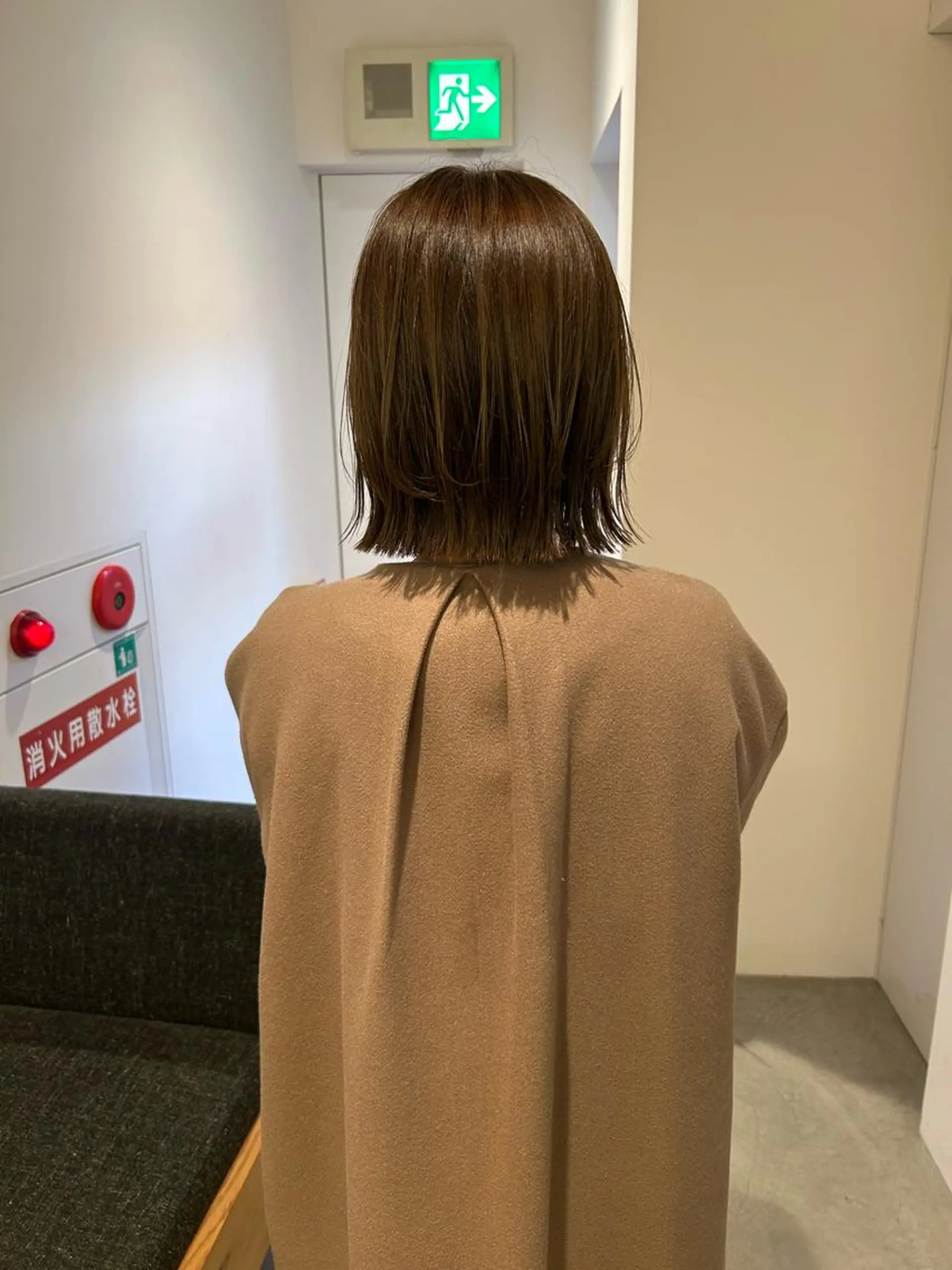 ショート カラー ボブレイヤー ボブ レイヤーカット 、 、のヘアスタイル