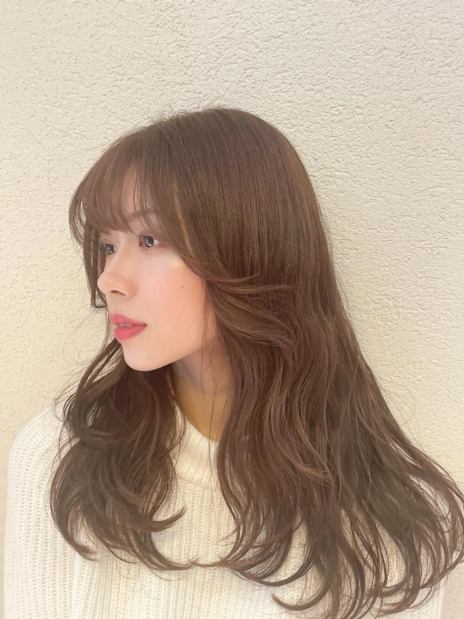 カラー ベージュカラー カット ヘアカラー トリートメント INCE HAIR ひらい なつきのヘアスタイル