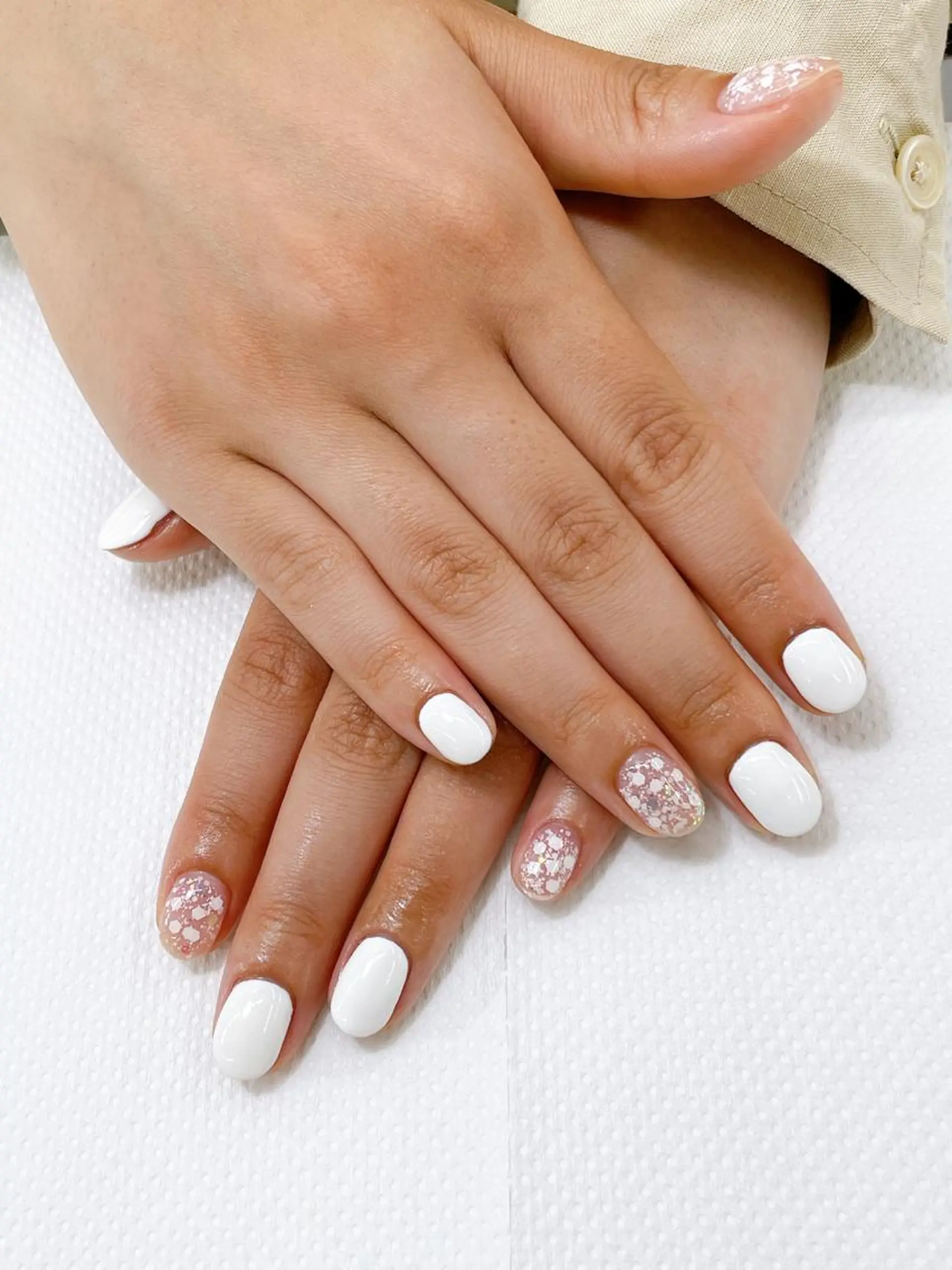 ネイル ラメ(グリッター) 前田 優佳のネイルデザイン