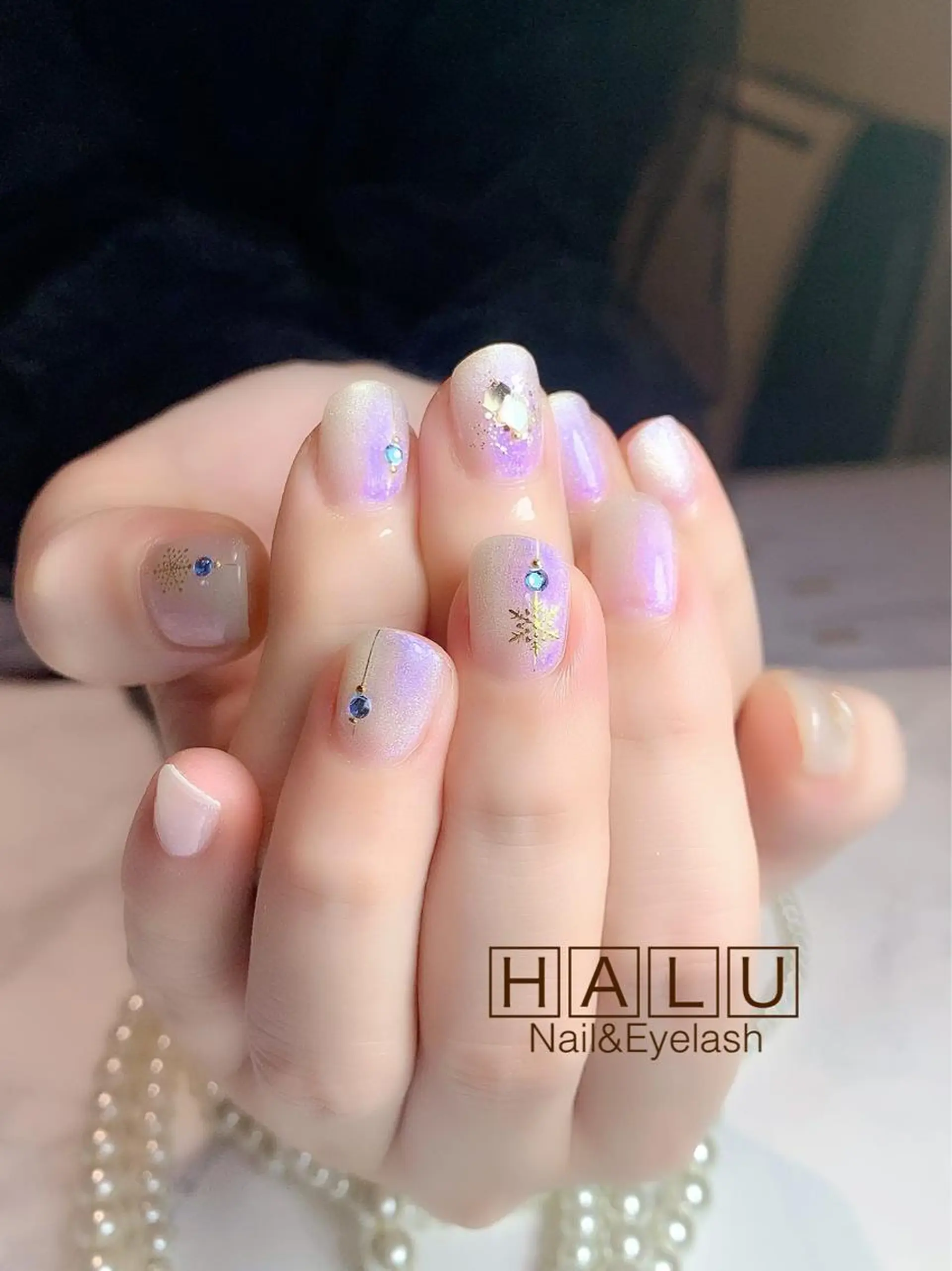 ネイル マグネットネイル HALU ハルのネイルデザイン