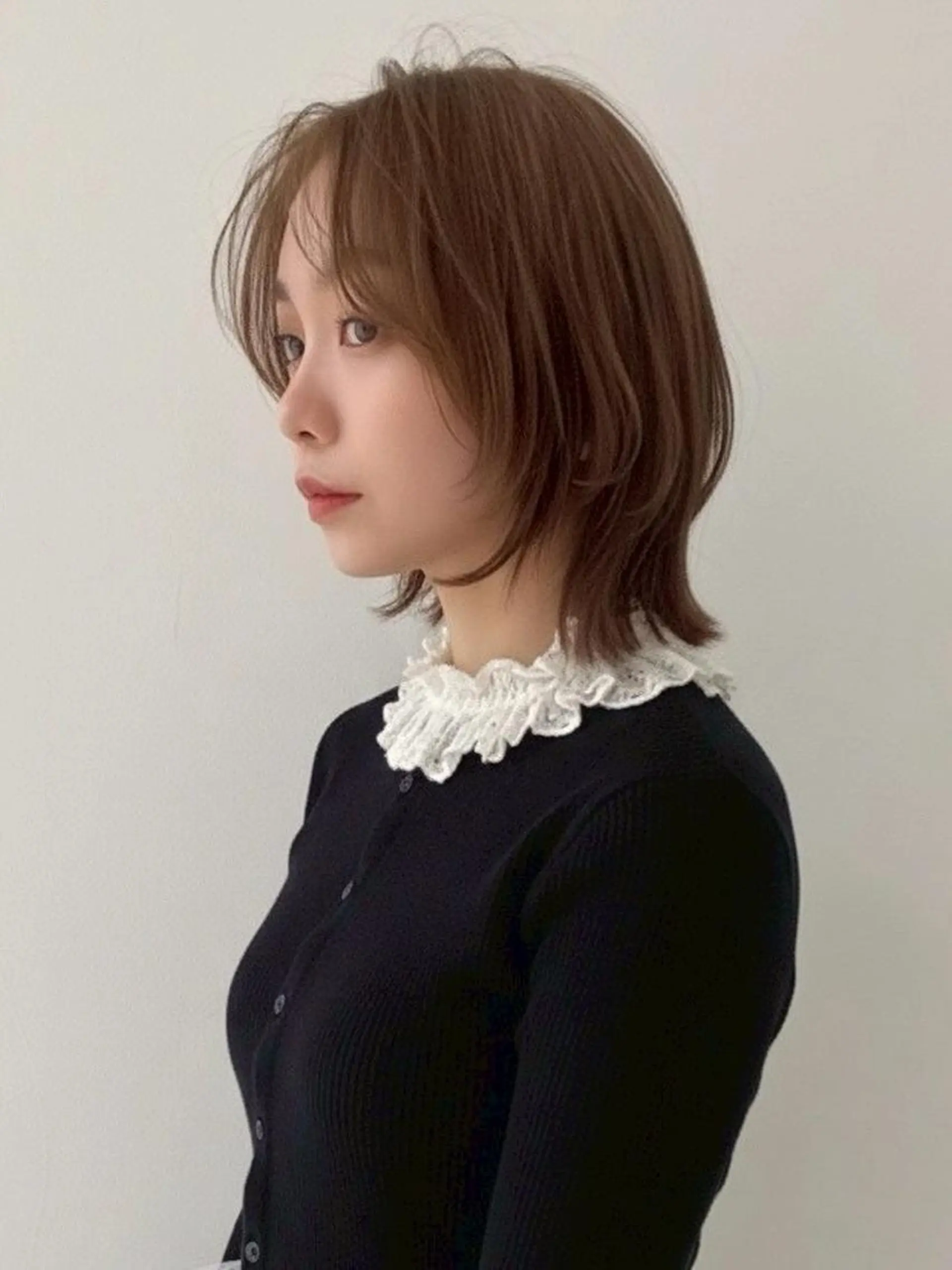 ミディアム 柔らかい縮毛矯正/ ボブ/北林のヘアスタイル