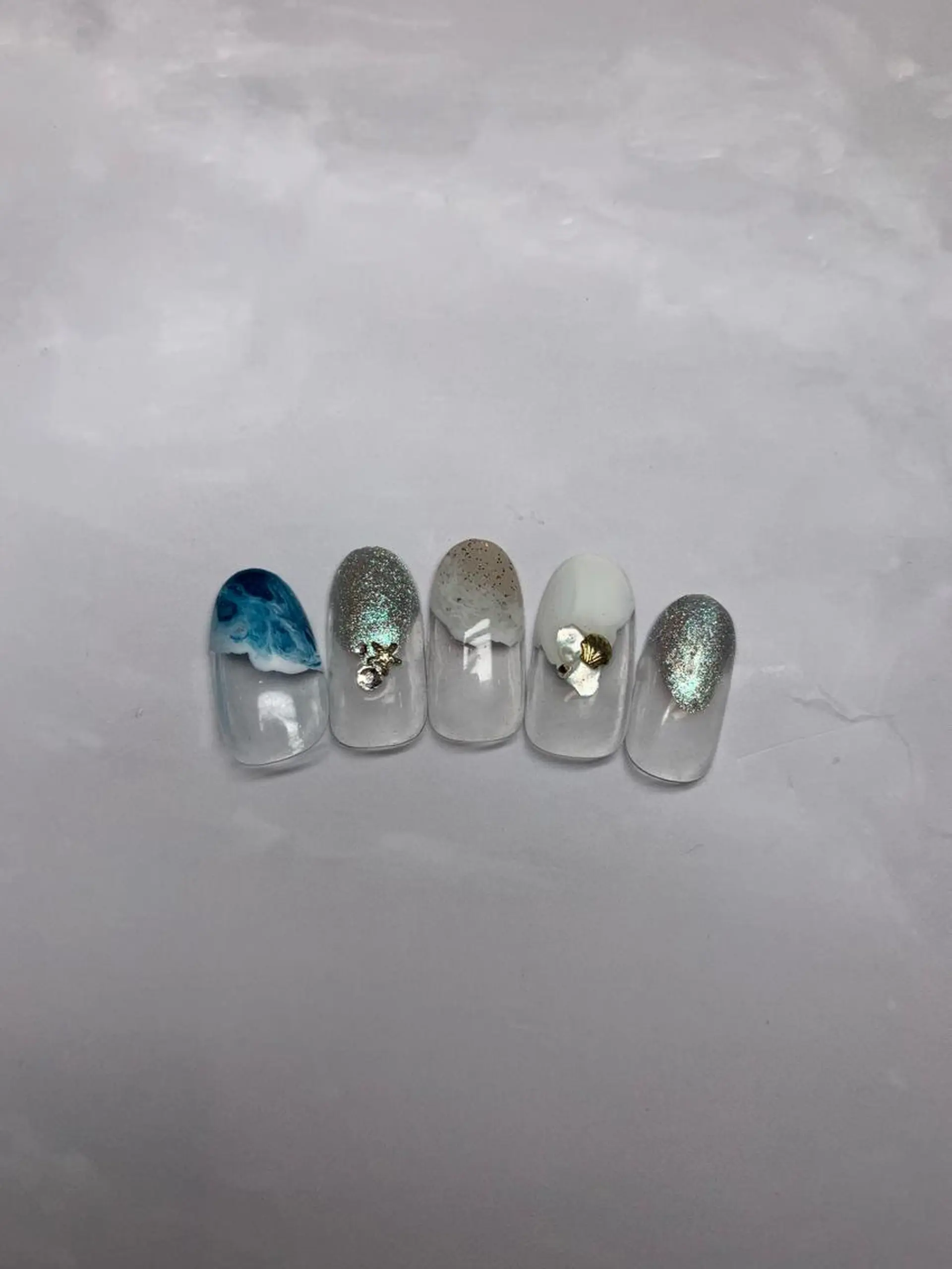 ネイル ハンドネイル nail atelier  new moon所属・デザイン可愛いと評判 🌙new moonのネイルデザイン