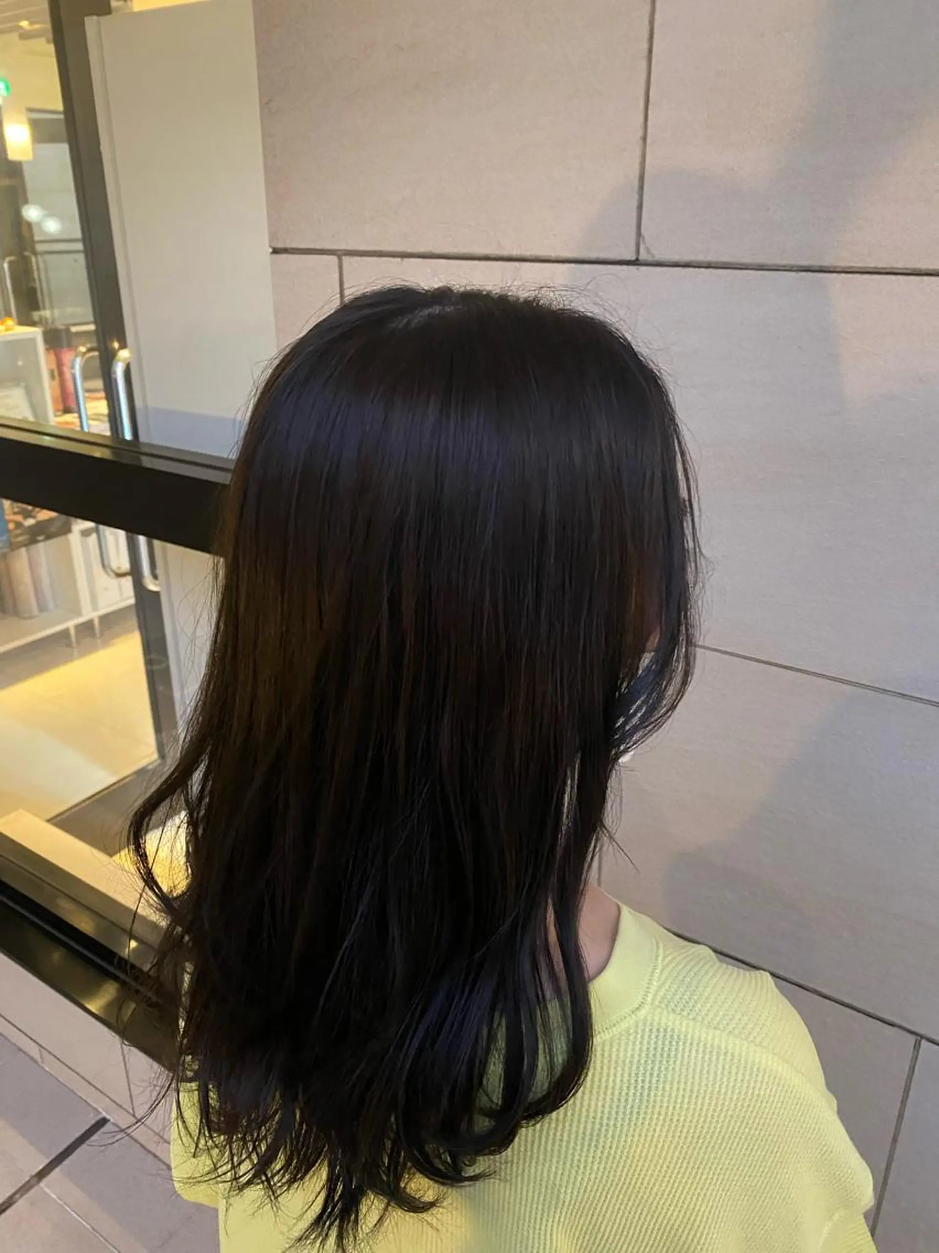 ロング カラー ダークグレー ダークグレージュ グレージュ 🌟縮毛矯正/ 髪質改善/髙橋🌟のヘアスタイル