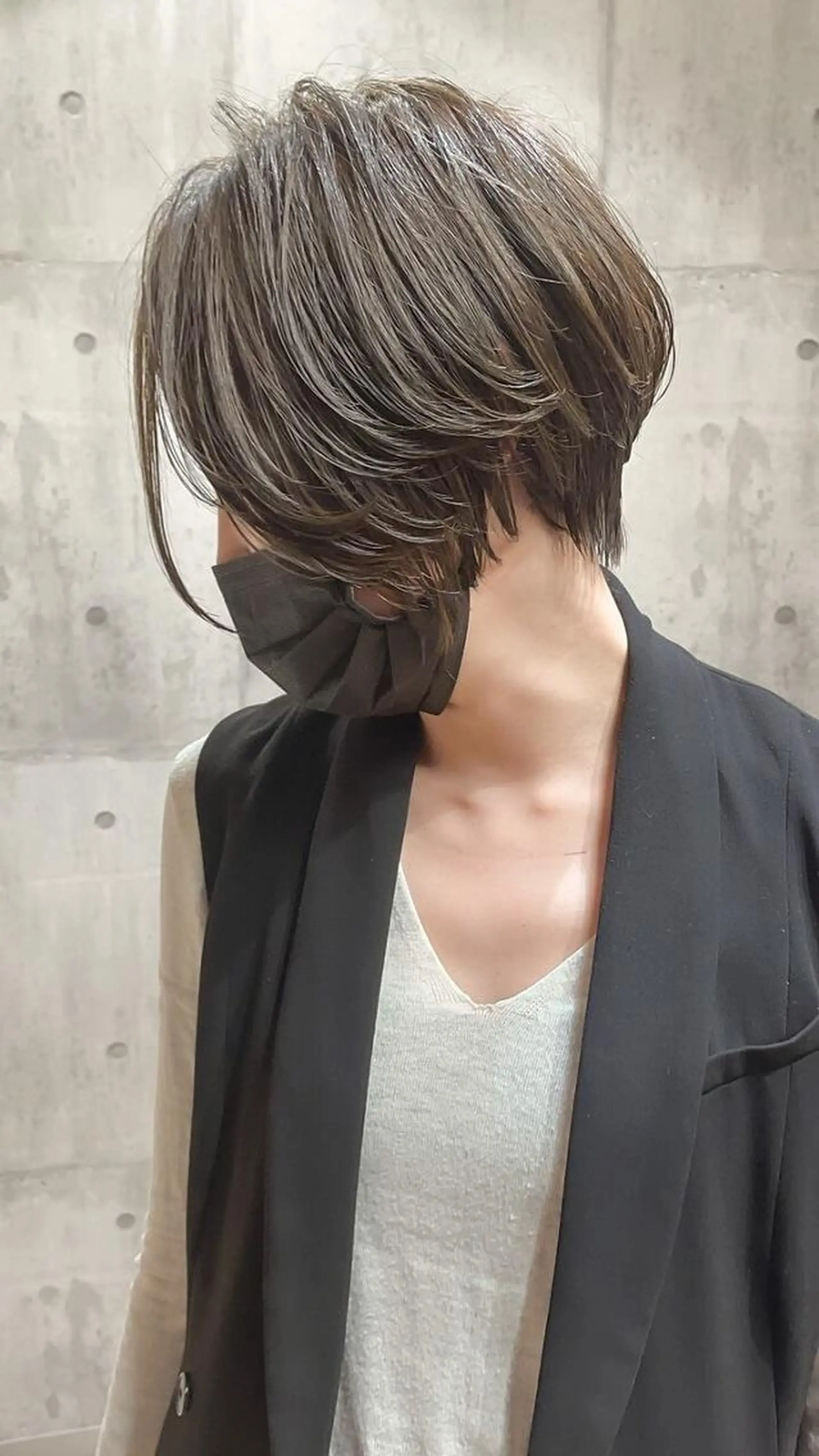 ショート 岩永 杏樹のヘアスタイル