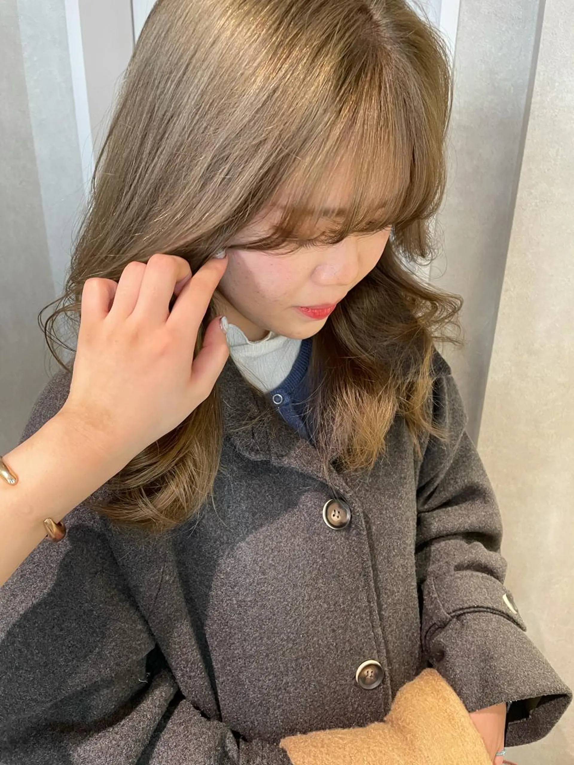 ロング カラー ブリーチ ケアブリーチ 透明感カラー ヘアカラー ナチュラル透明感🌱 小山美樹子のヘアスタイル