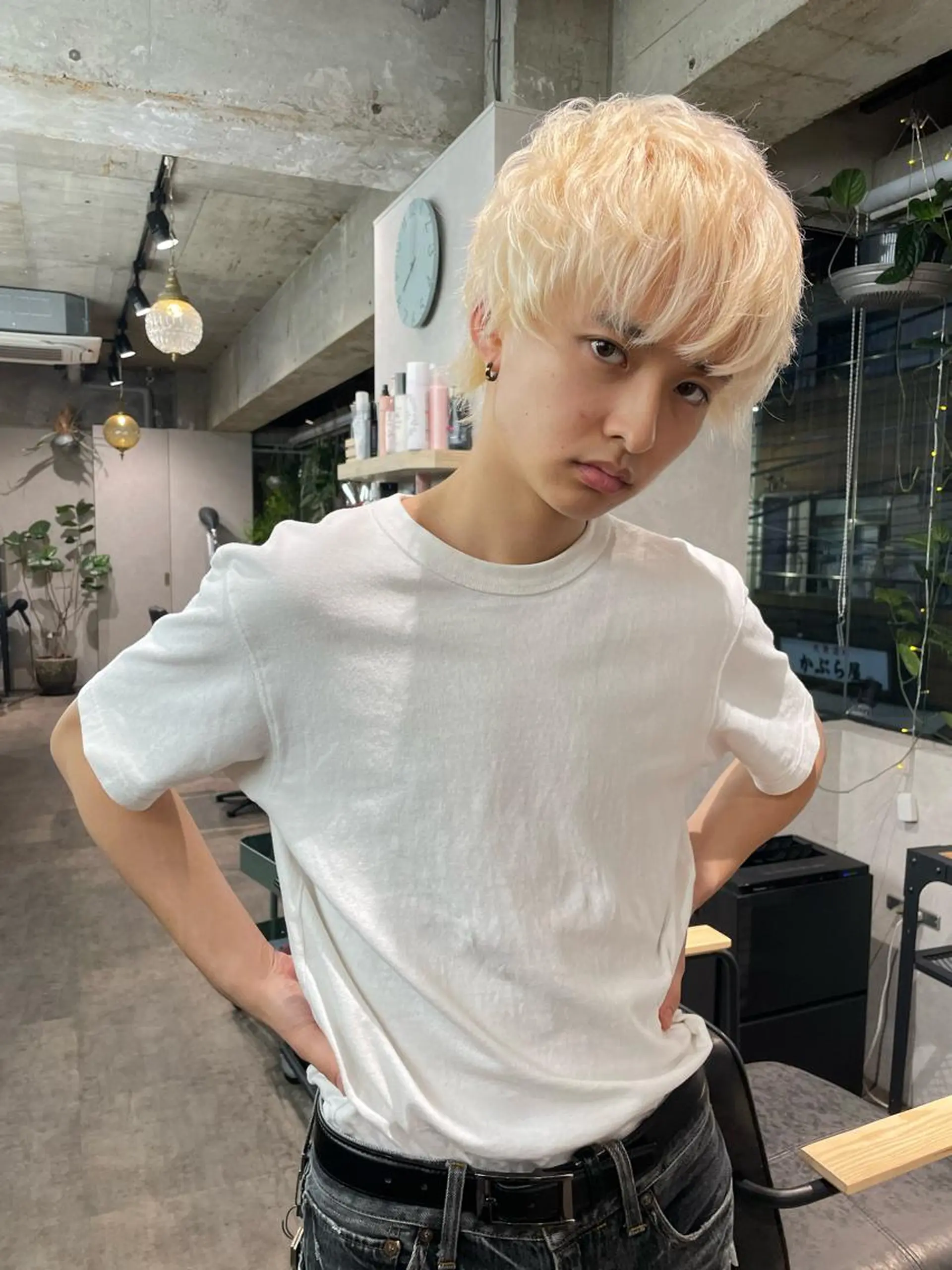 カラー ヘアアレンジ メンズ XENA表参道 MIKUのヘアスタイル