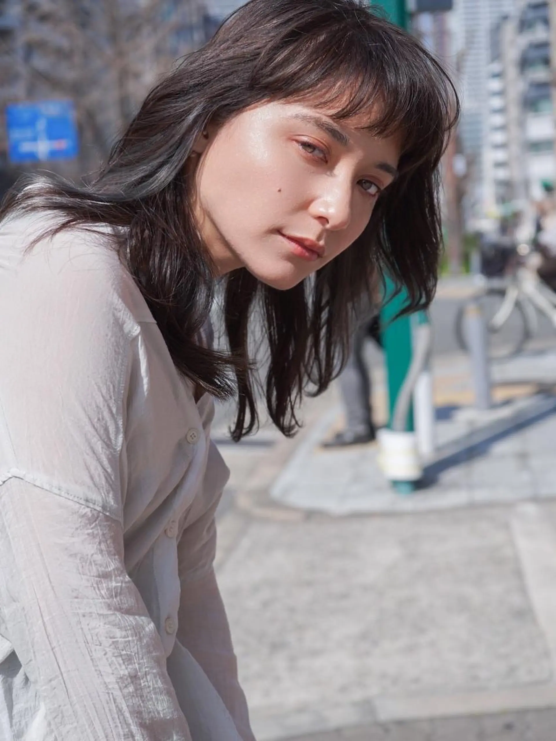 ミディアム カラー カット ヘアカラー ANGELICA JR奈良店のヘアスタイル