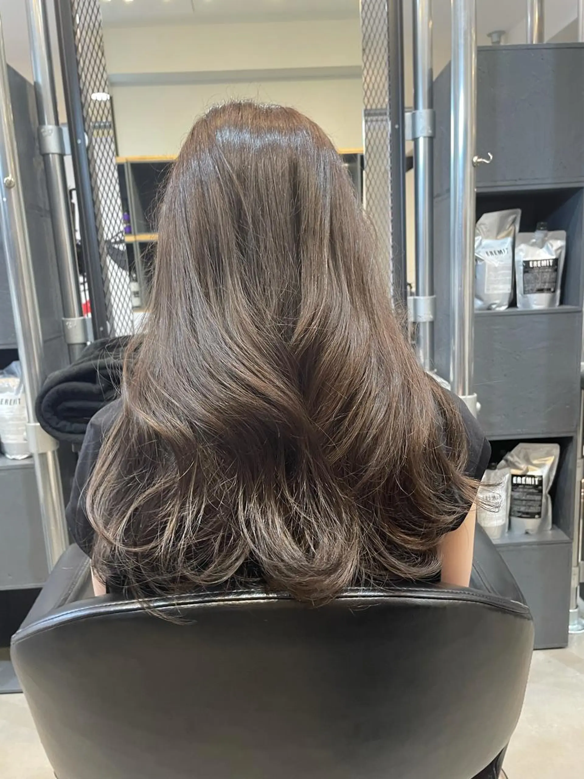 ロング ハイライト 韓国風ヘア 安原 亜弥🕊🕊のマツエク・マツパデザイン