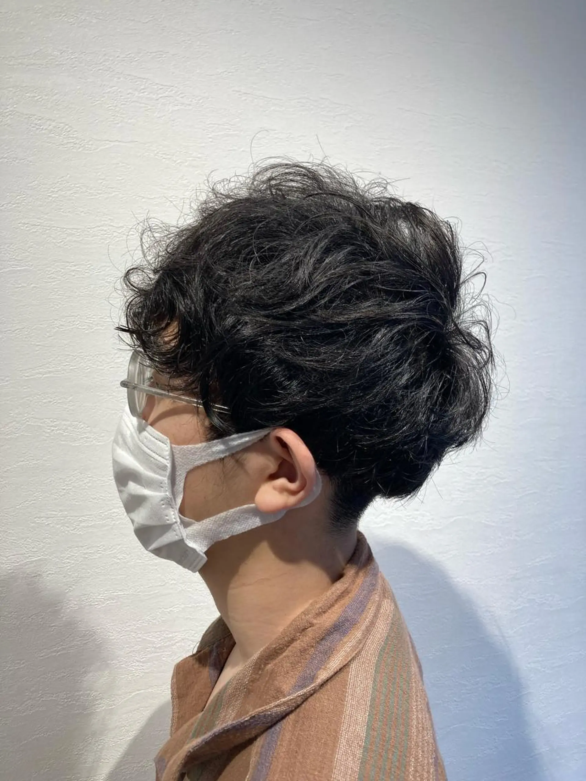 ショート パーマ メンズ パーマ ヘッドスパ メンズ特化💥荻窪 No.1柴田憲秀のヘアスタイル